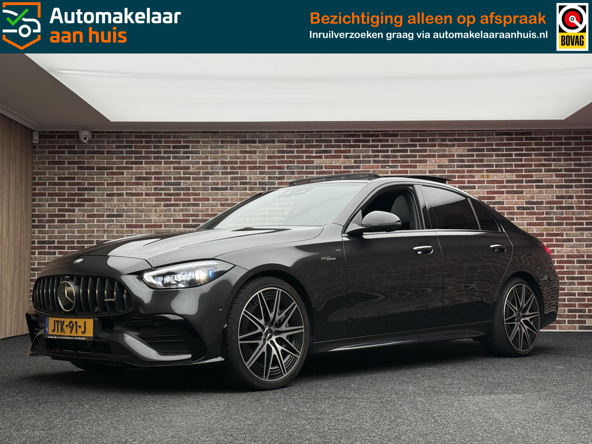 Mercedes-Benz C-klasse AMG 43 4MATIC 2023 - voorkant