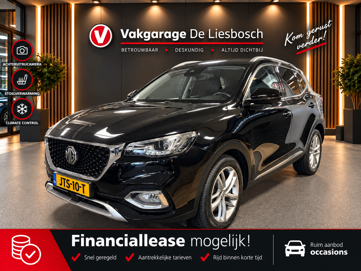 MG MG Ehs Plug-in Hybrid 1.5 TGDI Luxury / Leder / Panoramadak / 360camera 2022 - voorkant