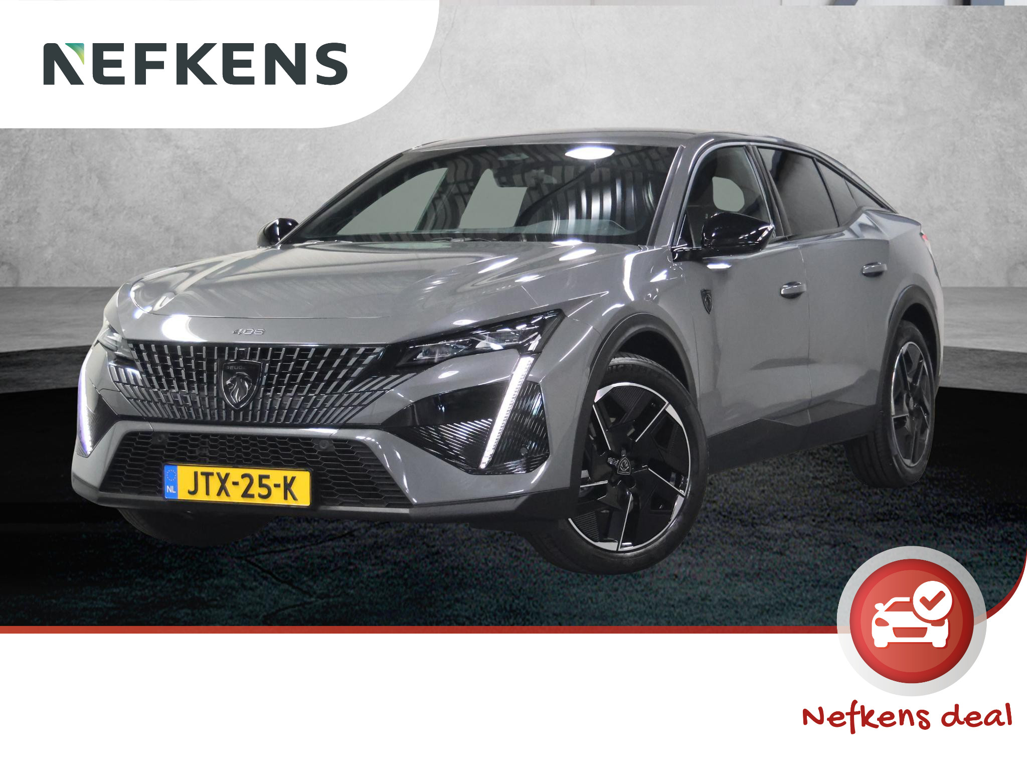 Peugeot 408 1.2 Hybrid 145PK e-DCS6 GT 2026 - voorkant