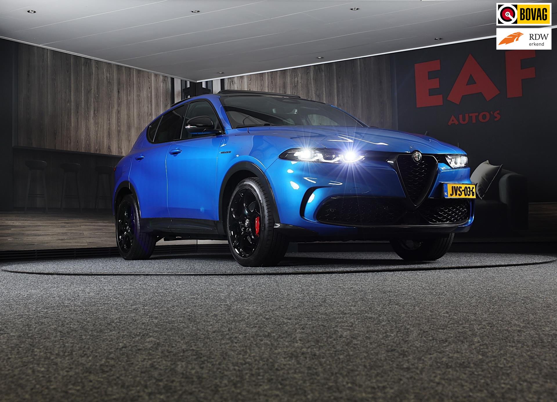 Alfa Romeo Tonale 1.5T Hybrid Veloce / Acc / Lane Assist / Leder / 360 Camera / HK / Open Pano / Led / Pdc / 20 Inch 2023 - voorkant