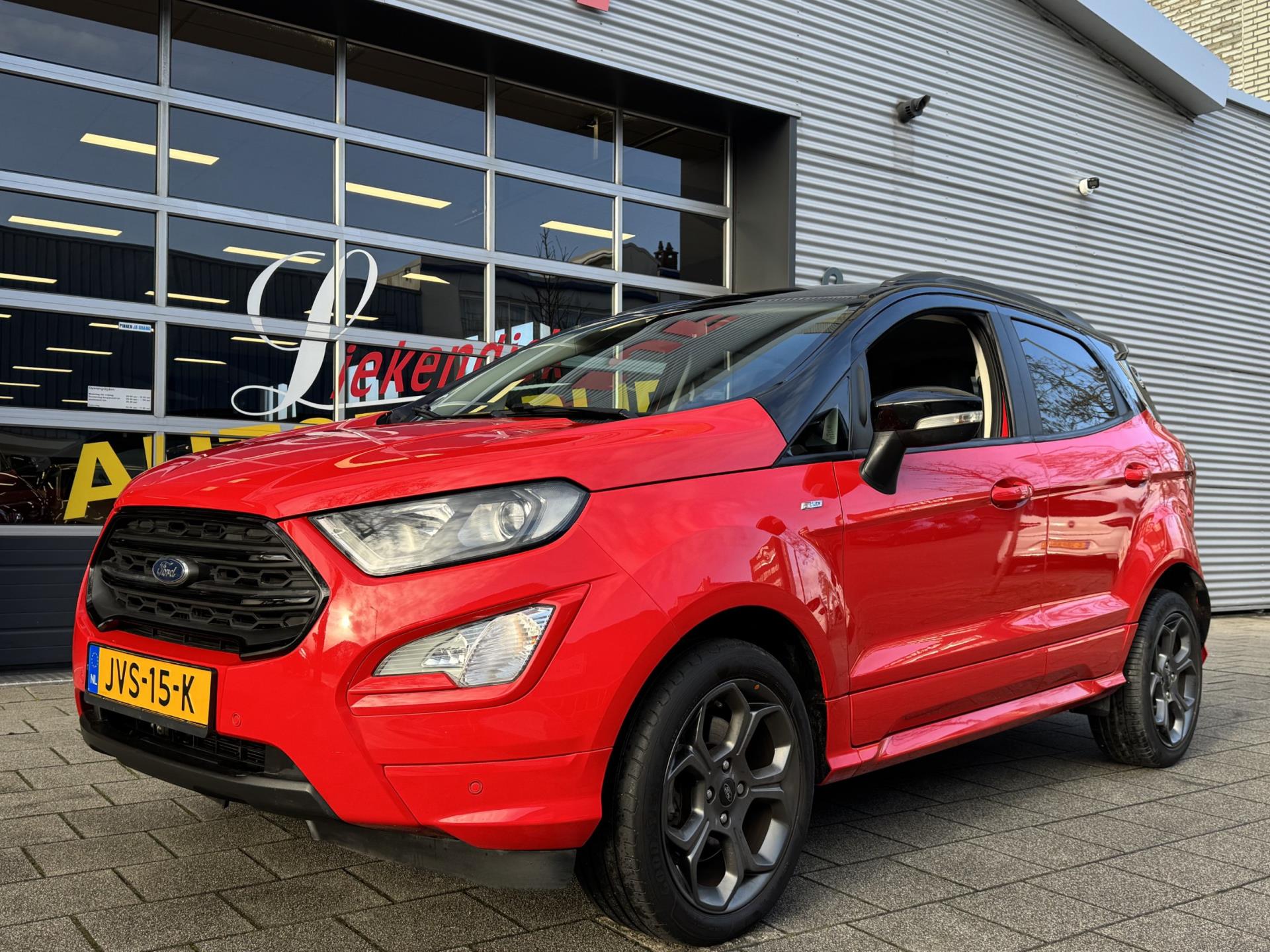 Ford Ecosport 1.0 EcoBoost  ST-Line - Navigatie I Airco I Sport pakket I Leer / Alcantara I PDC I Achteruitrij Camera I Dealer ond. 2019 - voorkant