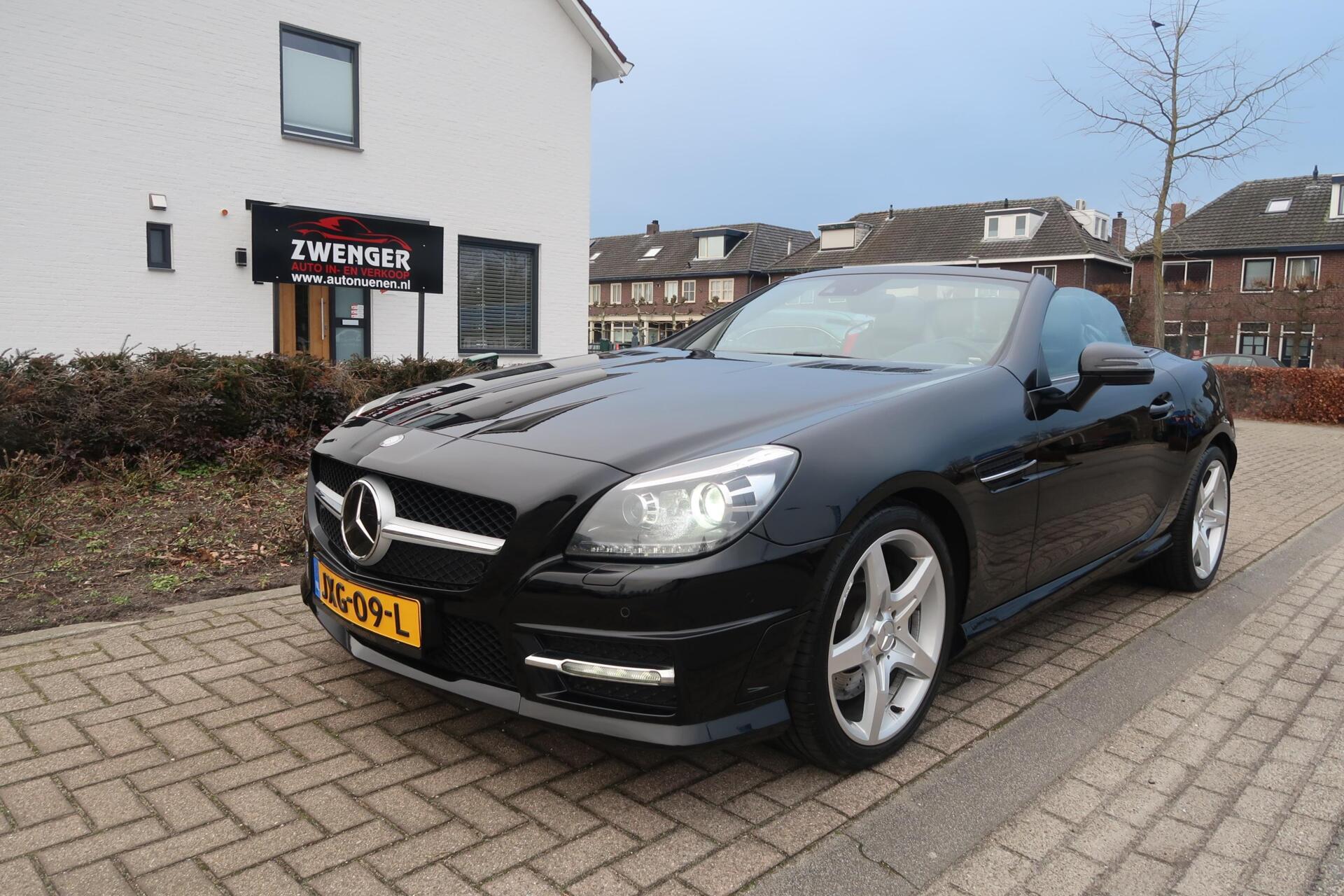 Mercedes-Benz SLK 250 Aut AMG|PANORAMADAK|ADAPTIVE CRUISECONTROL|HARMAN-KARDON|RODE-GORDELS|NAVIGATIE|PERFECT ONDERHOUDEN 2011 - voorkant
