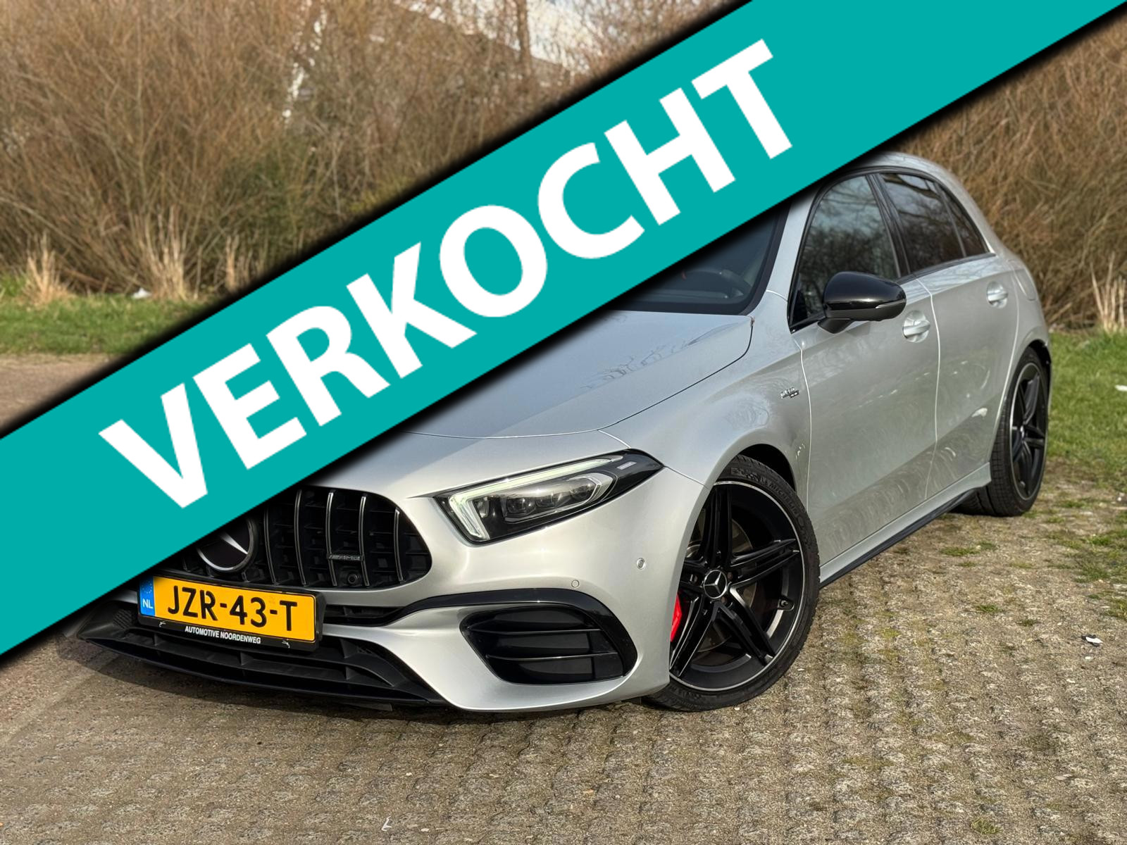 Mercedes-Benz A-klasse AMG 45 S 4MATIC+ / PANORAMA 2021 - voorkant