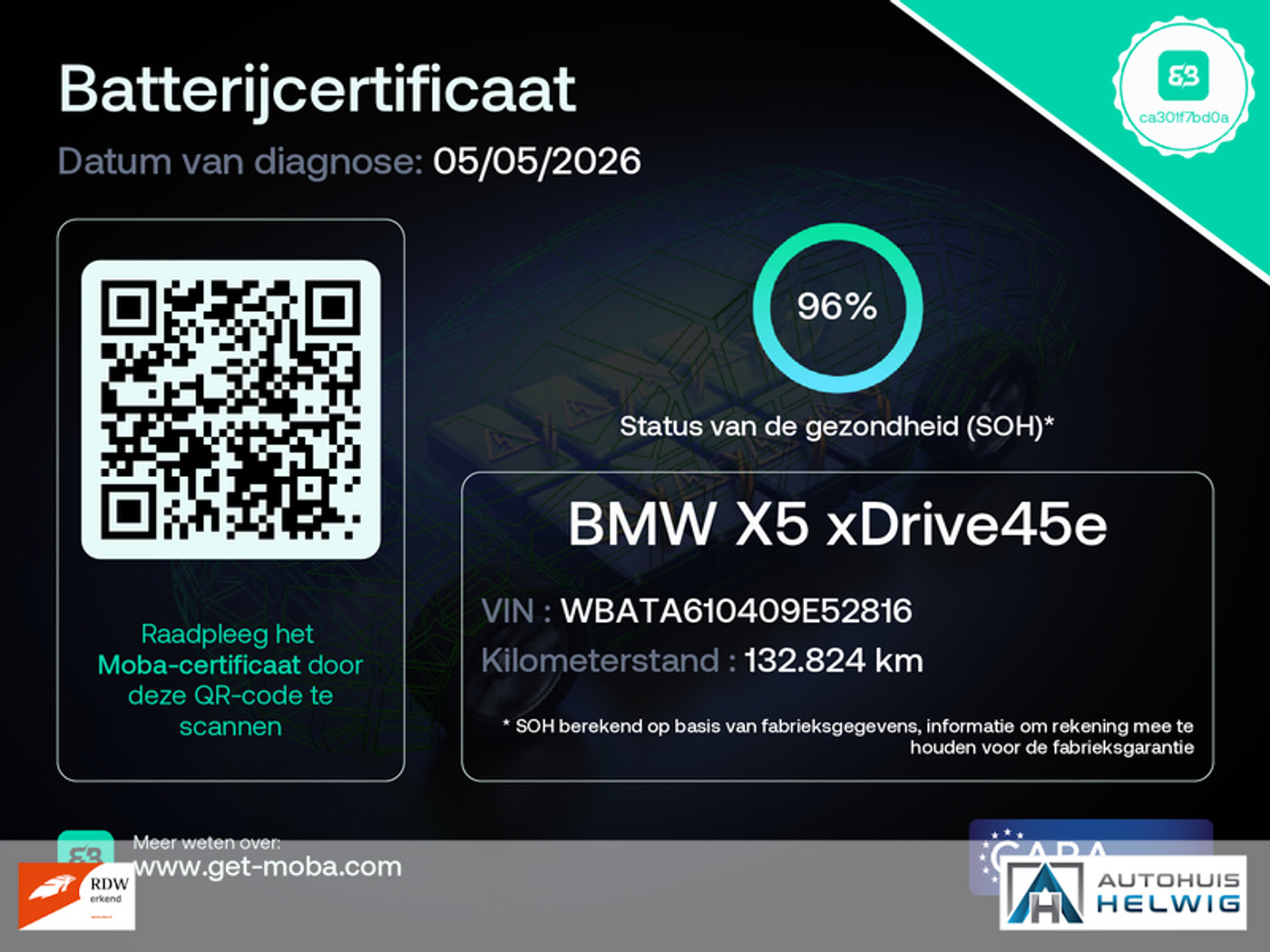 Foto van BMW X5 Xdrive45e