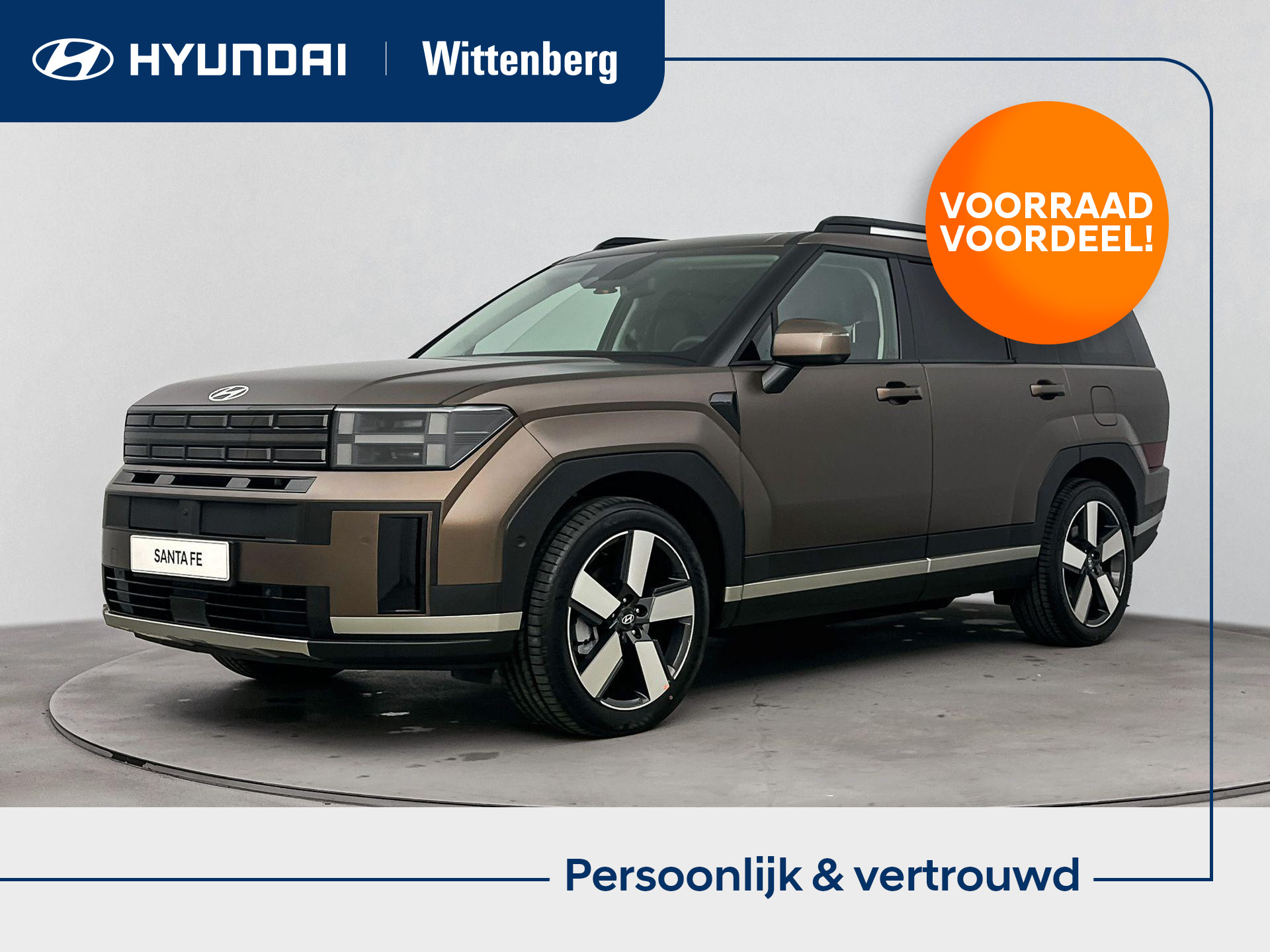 Hyundai Santa Fe 1.6 T-GDI HEV Premium Sky 7p. 2026 - voorkant