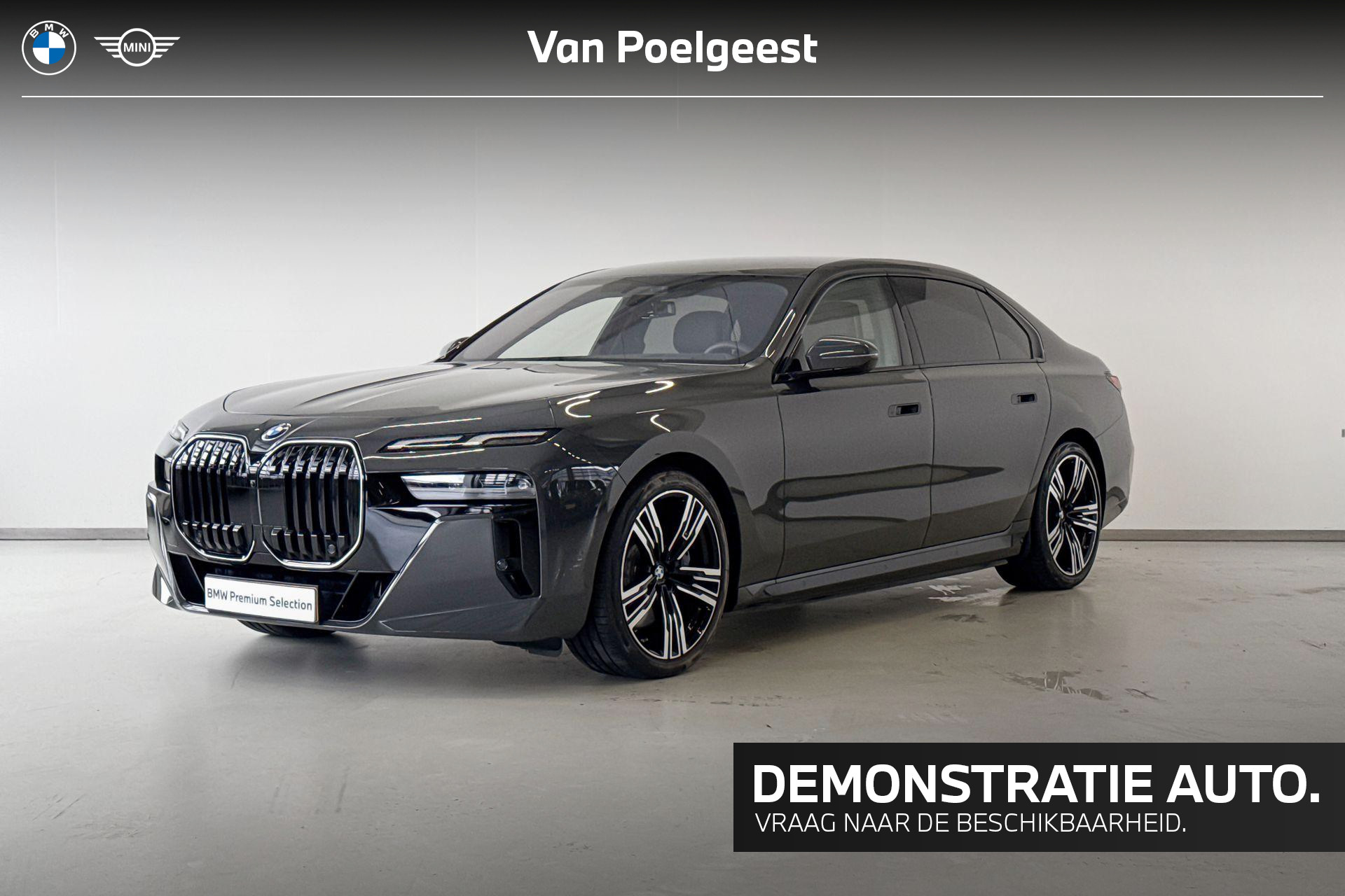 BMW I7 Edrive50 eDrive50 Privilege Edition M Sportpakket Pro 2026 - voorkant
