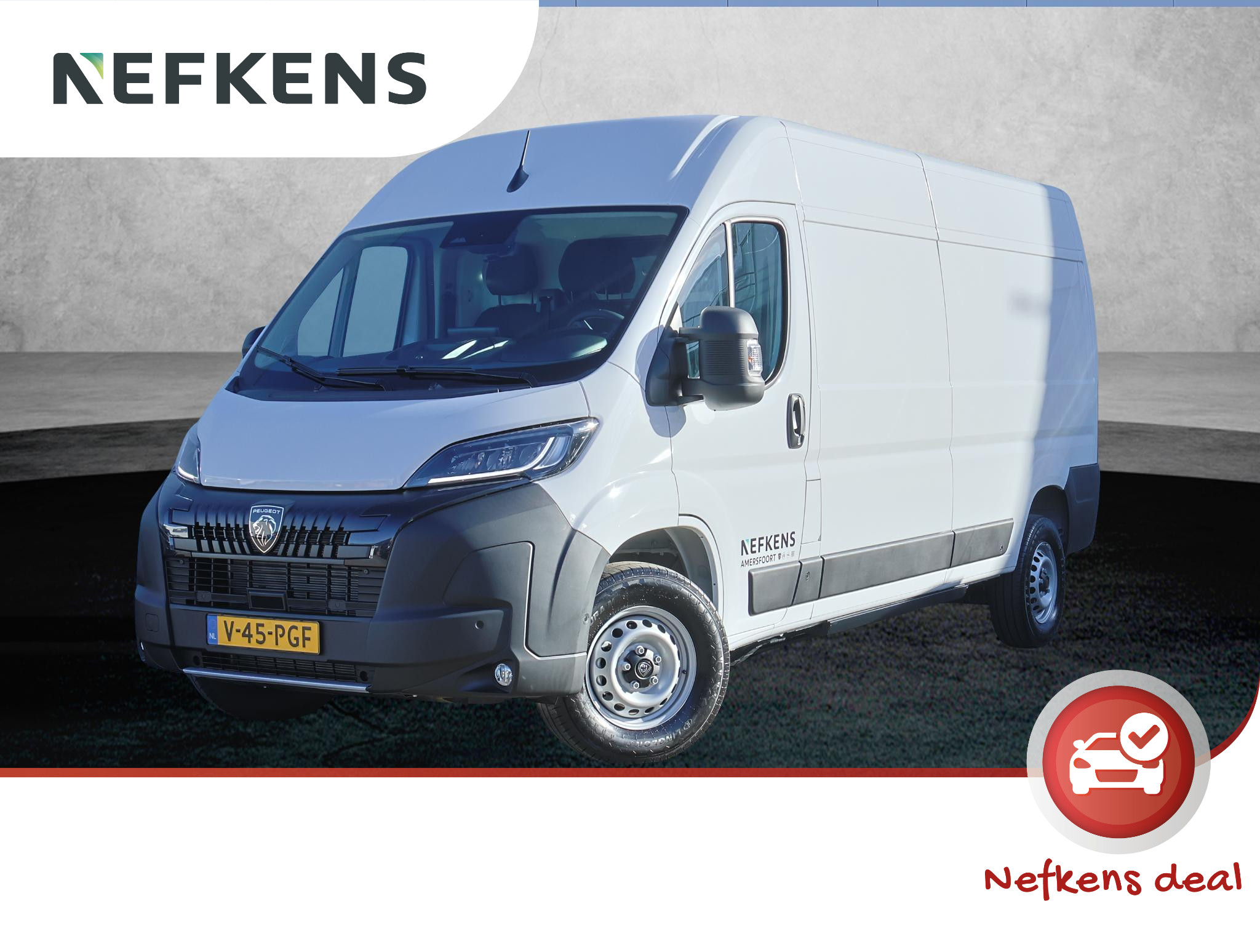 Peugeot E-boxer 3.5t L4H3 Zwaar 110 kWh 2026 - voorkant