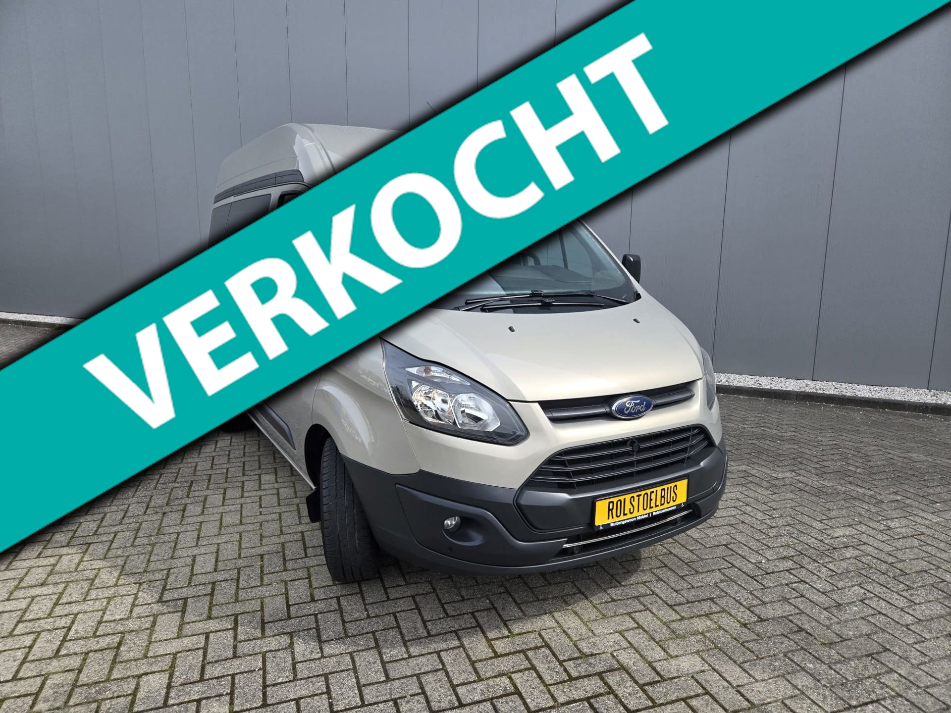 Ford Transit Custom Rolstoelbus | Automaat (Airco) 2018 2018 - voorkant