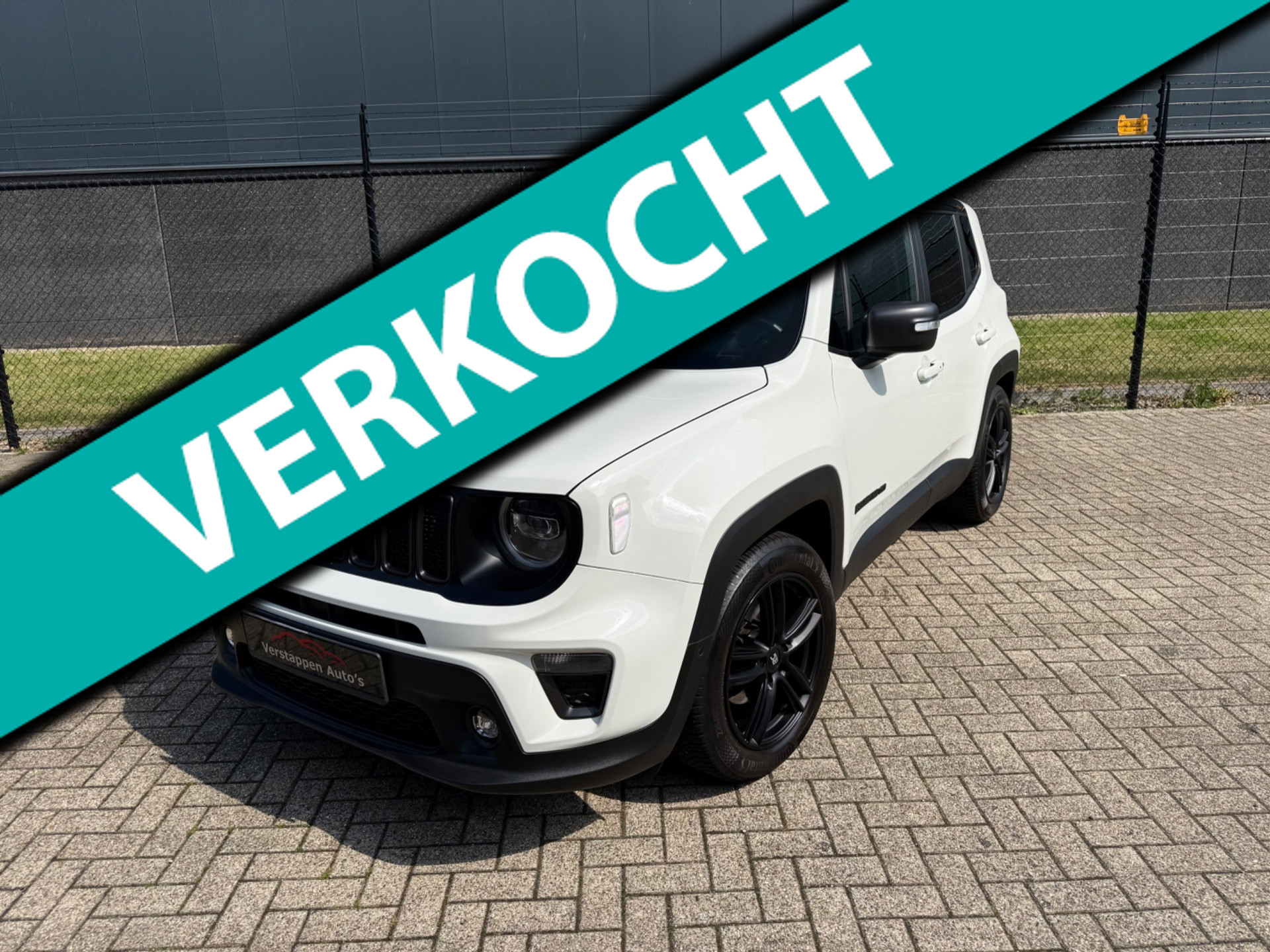 Jeep Renegade 1.3T ANNIVERSARY *AUTOMAAT-LEDER-NAVI-LED* 2021 - voorkant