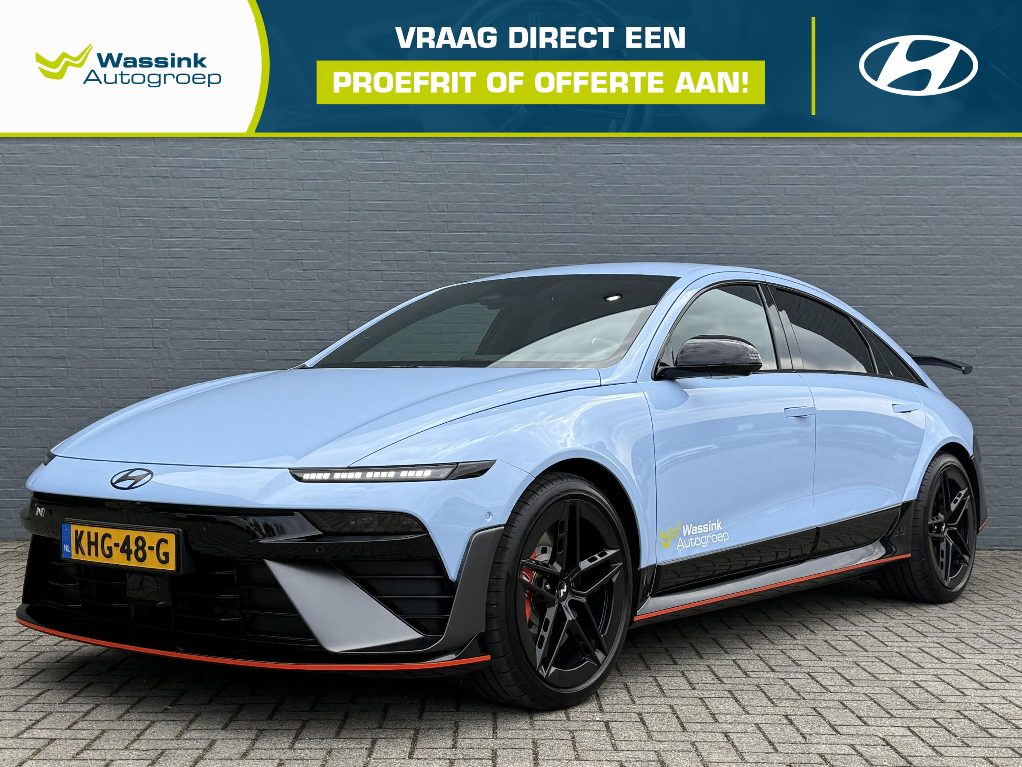 Hyundai Ioniq 6 N 84 kWh 2026 - voorkant
