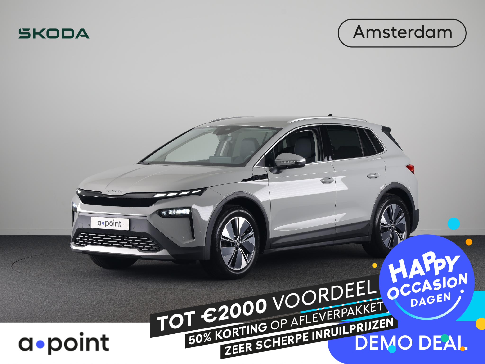 Skoda Elroq 85 Business Edition 286pk 2026 - voorkant
