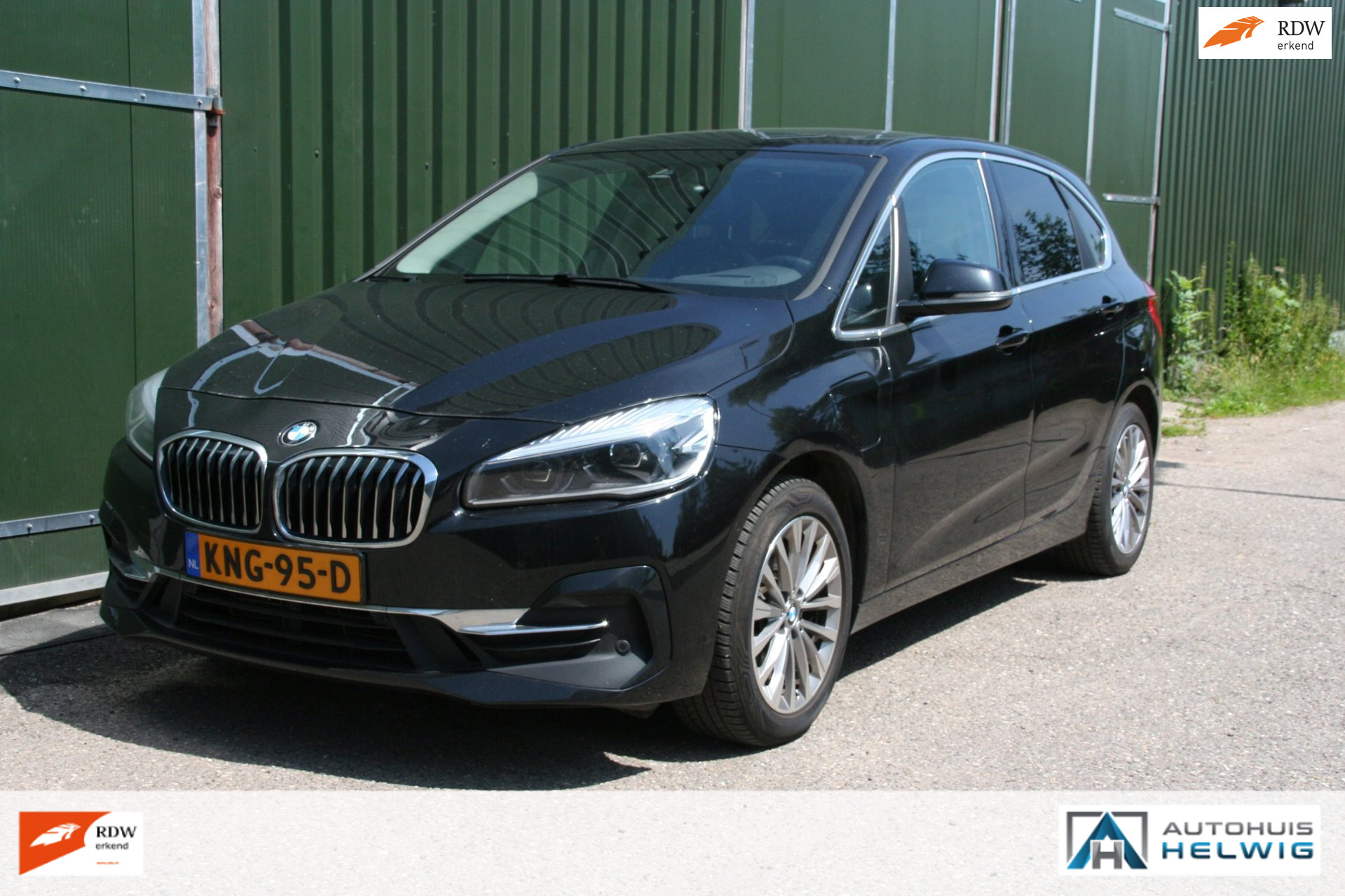BMW 2-serie Active Tourer 225xe iPerformance High Executive LEER, SPORTSTOELEN, H&K,  PANORAMADAK, HEAD-UP. CAMERA, STOELVERW. 2021 - voorkant