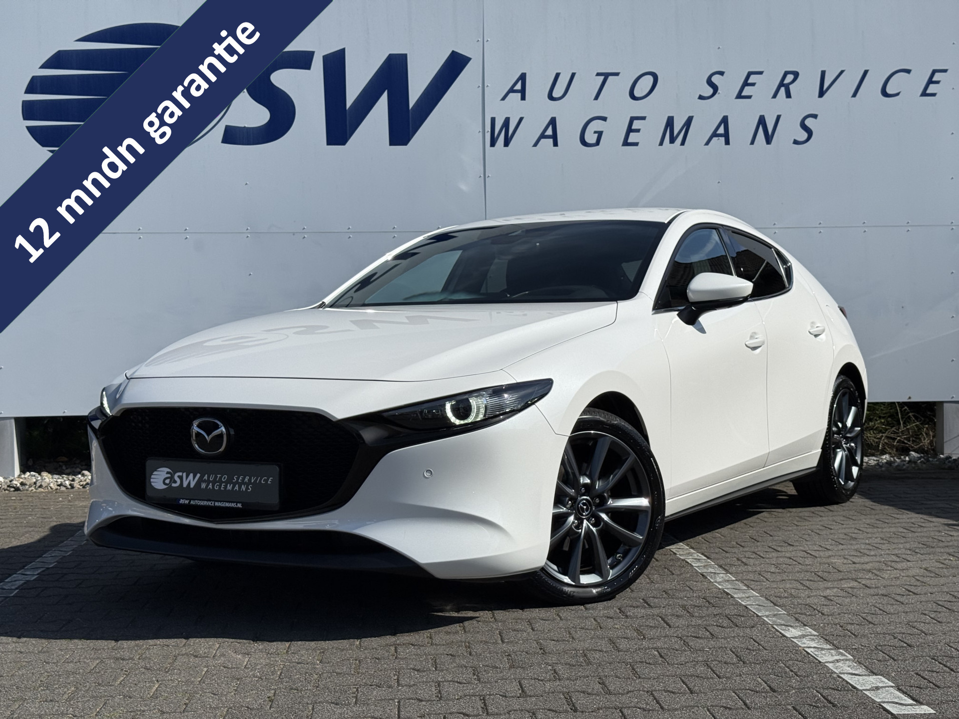 Mazda 3 2.0 e-SkyActiv-X M Hybrid 186 Luxury 2022 - voorkant