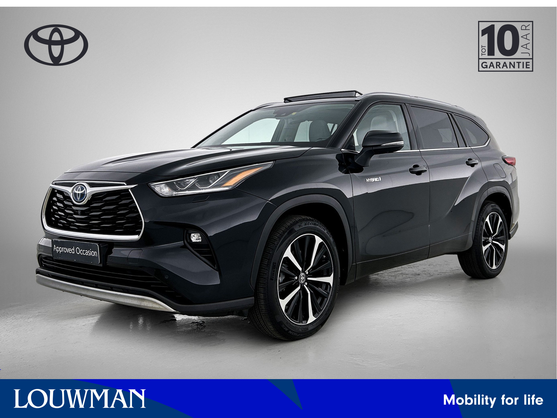 Toyota Highlander 2.5 AWD Hybrid Premium 2021 - voorkant