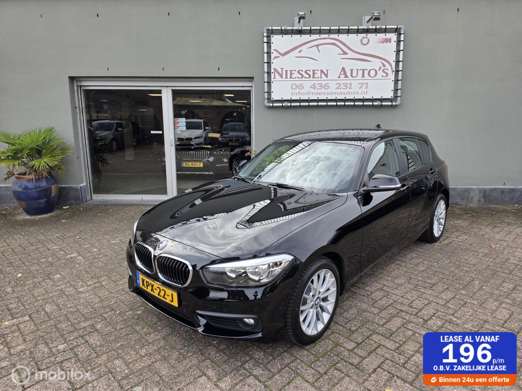BMW 116i F20 lci 116i executive Navi/LED/Historie 2016 - voorkant