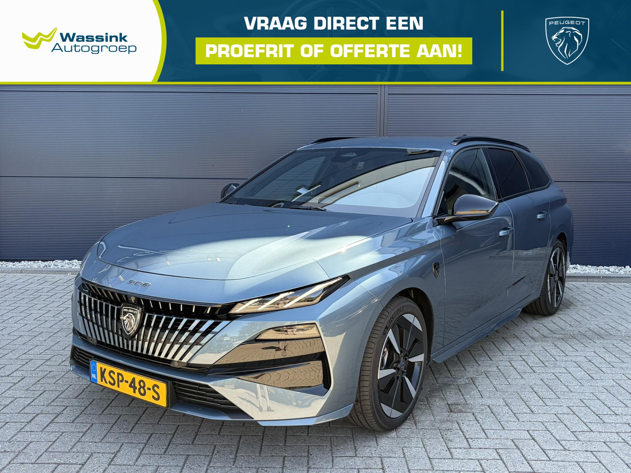 Peugeot E-308 SW GT 54 kWh 2026 - voorkant