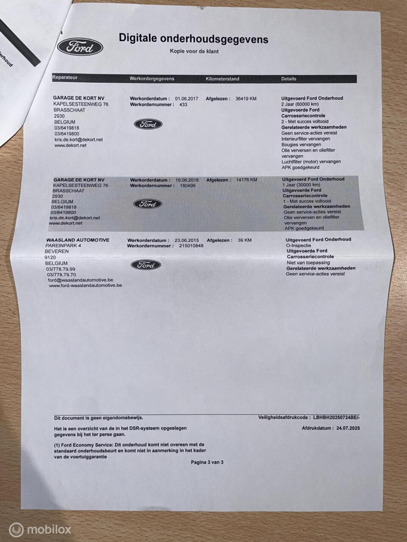 Foto van Ford Transit Connect