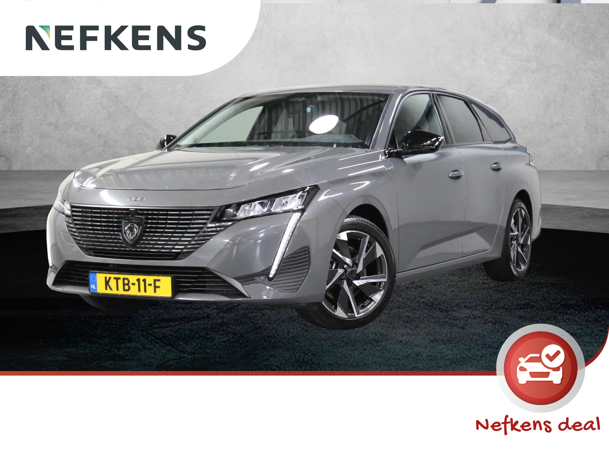 Peugeot 308 SW 1.2 Hybrid 145PK Allure 2025 - voorkant