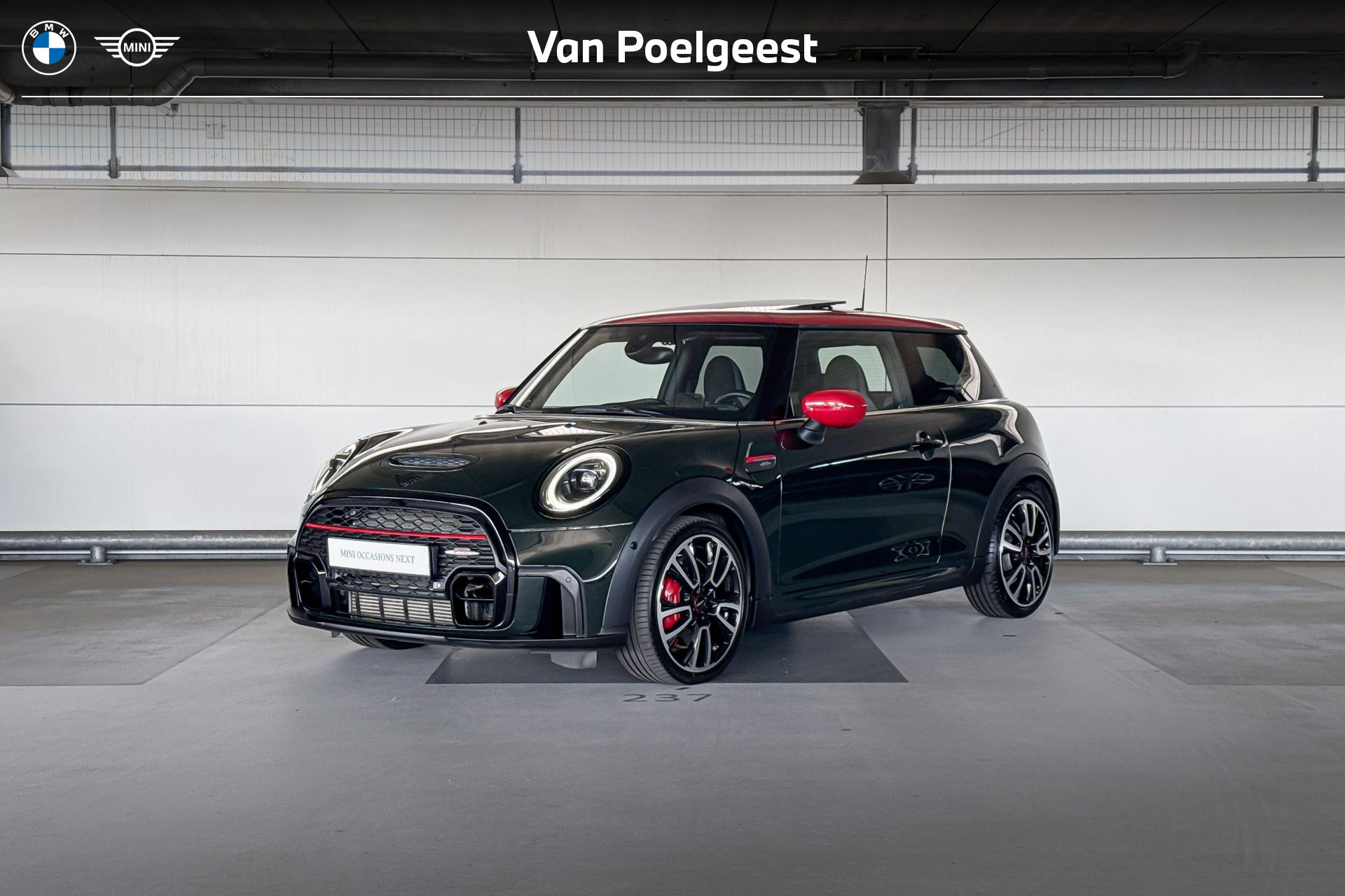 Mini 3-deurs 2.0 John Cooper Works JCW Pack 2023 - voorkant