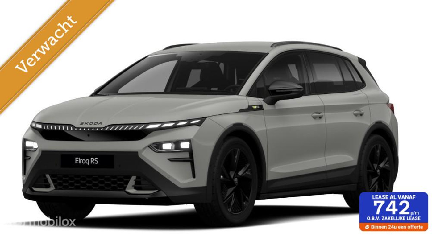 Skoda Elroq 85X RS/NIEUW/SNEL LEVERBAAR 2026 - voorkant