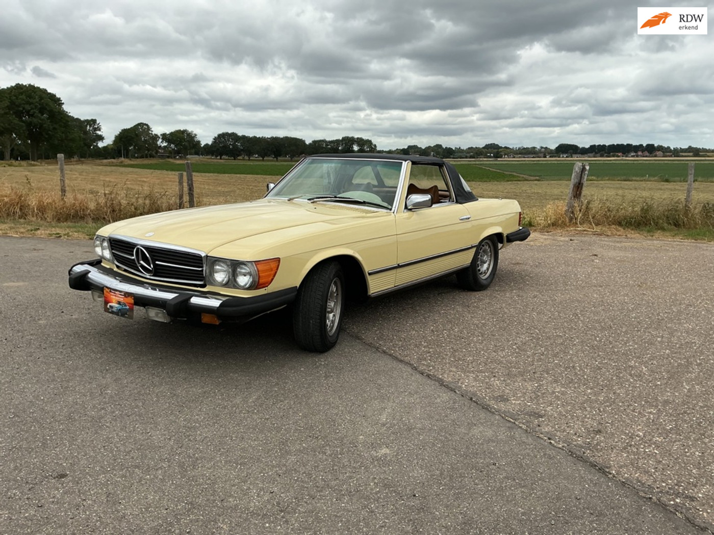 Mercedes-Benz Sl-klasse 450 SL roadster 1978 - voorkant