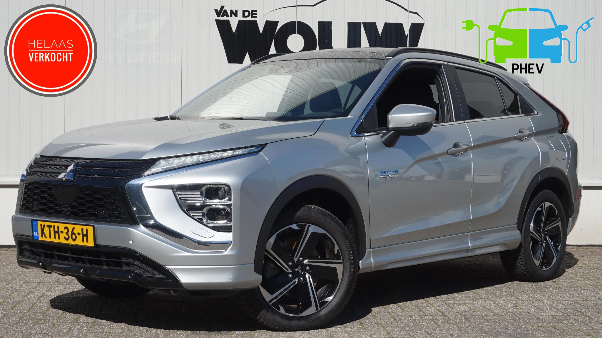 Mitsubishi Eclipse Cross 2.4 PHEV Panoramadak | SOH 99.2% 2023 - voorkant