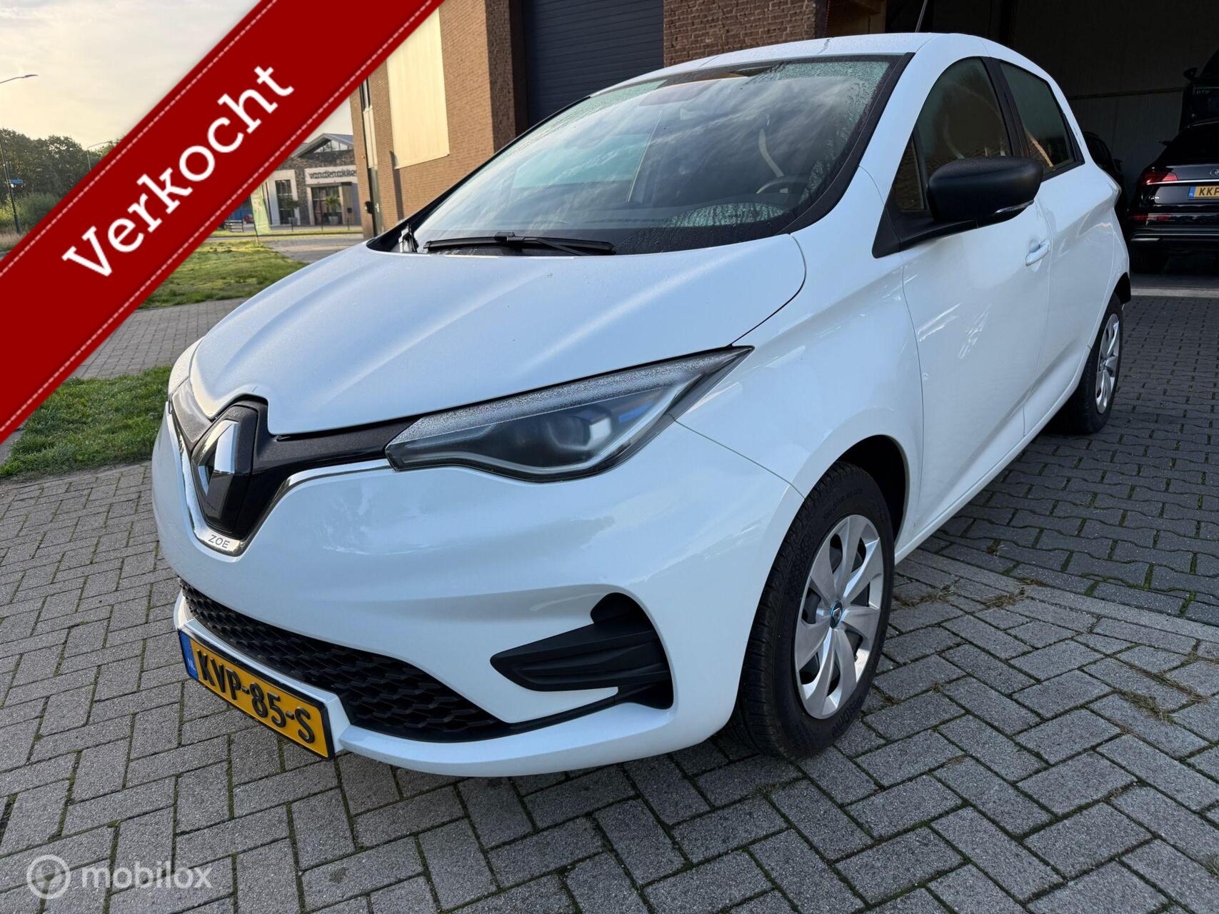 Renault Zoe R110 Life 52 kWh 2021 koopaccu 2021 - voorkant