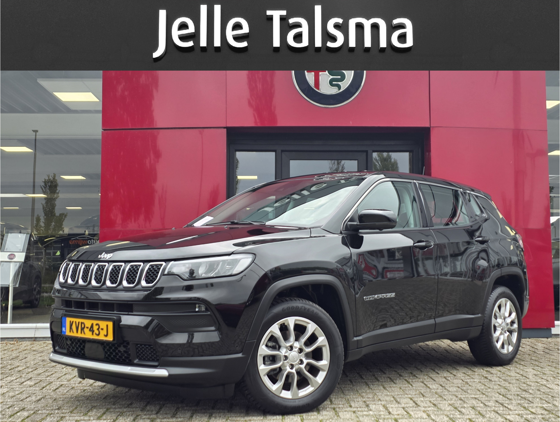 Jeep Compass 1.5T e-Hybrid Longitude | Winterpakket | Apple/Android CarPlay 2024 - voorkant