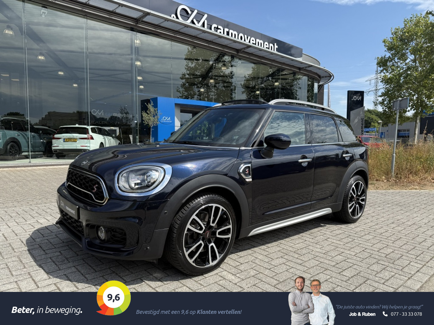 Mini Countryman 2.0 Cooper S Aut. JCW Pakket I Pano I Leder I H&K I Navi I Voll!! 2019 - voorkant