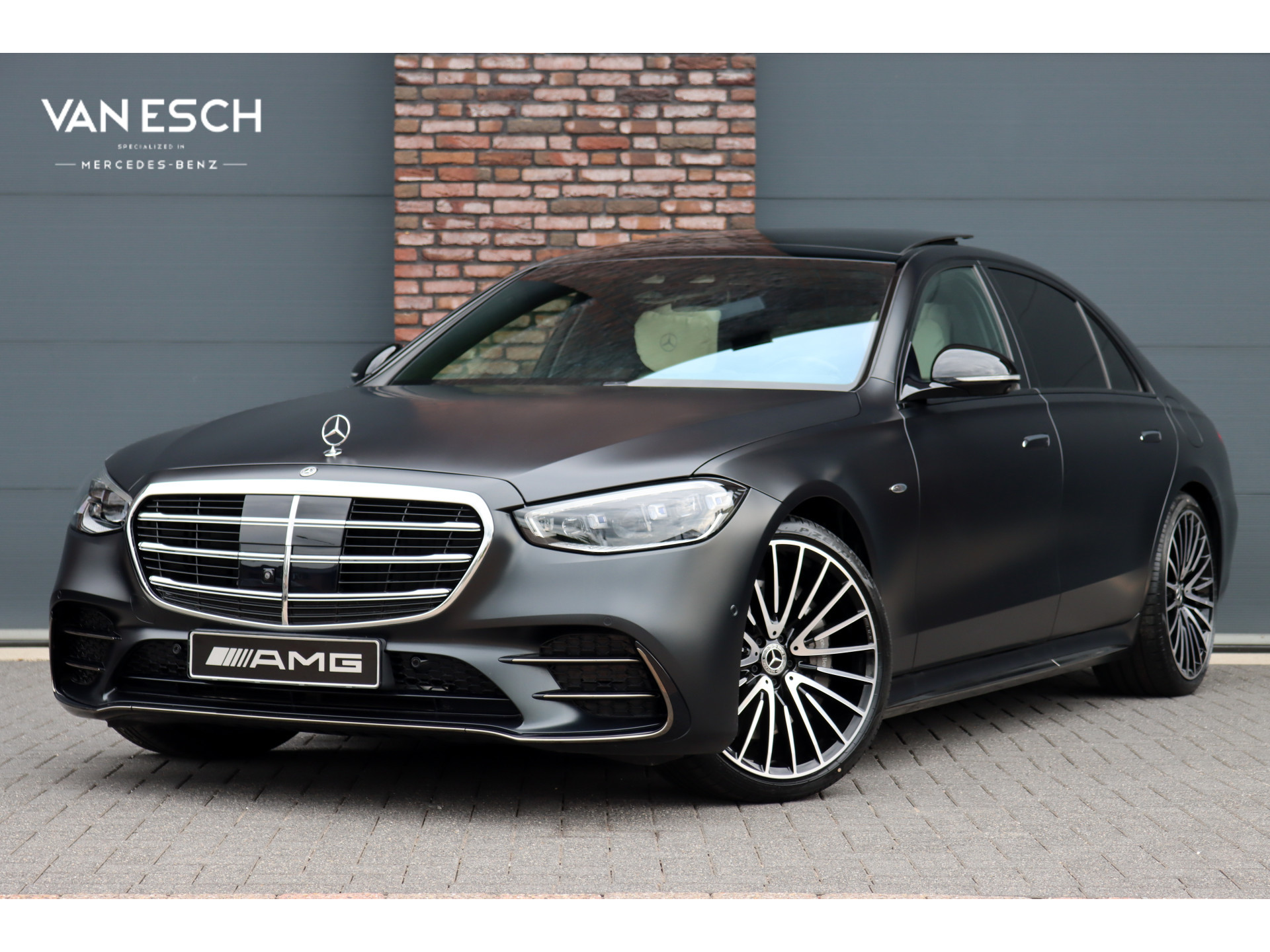 Mercedes-Benz S-klasse 580 e 4MATIC Lang AMG Line | Manufaktur | 2026 - voorkant