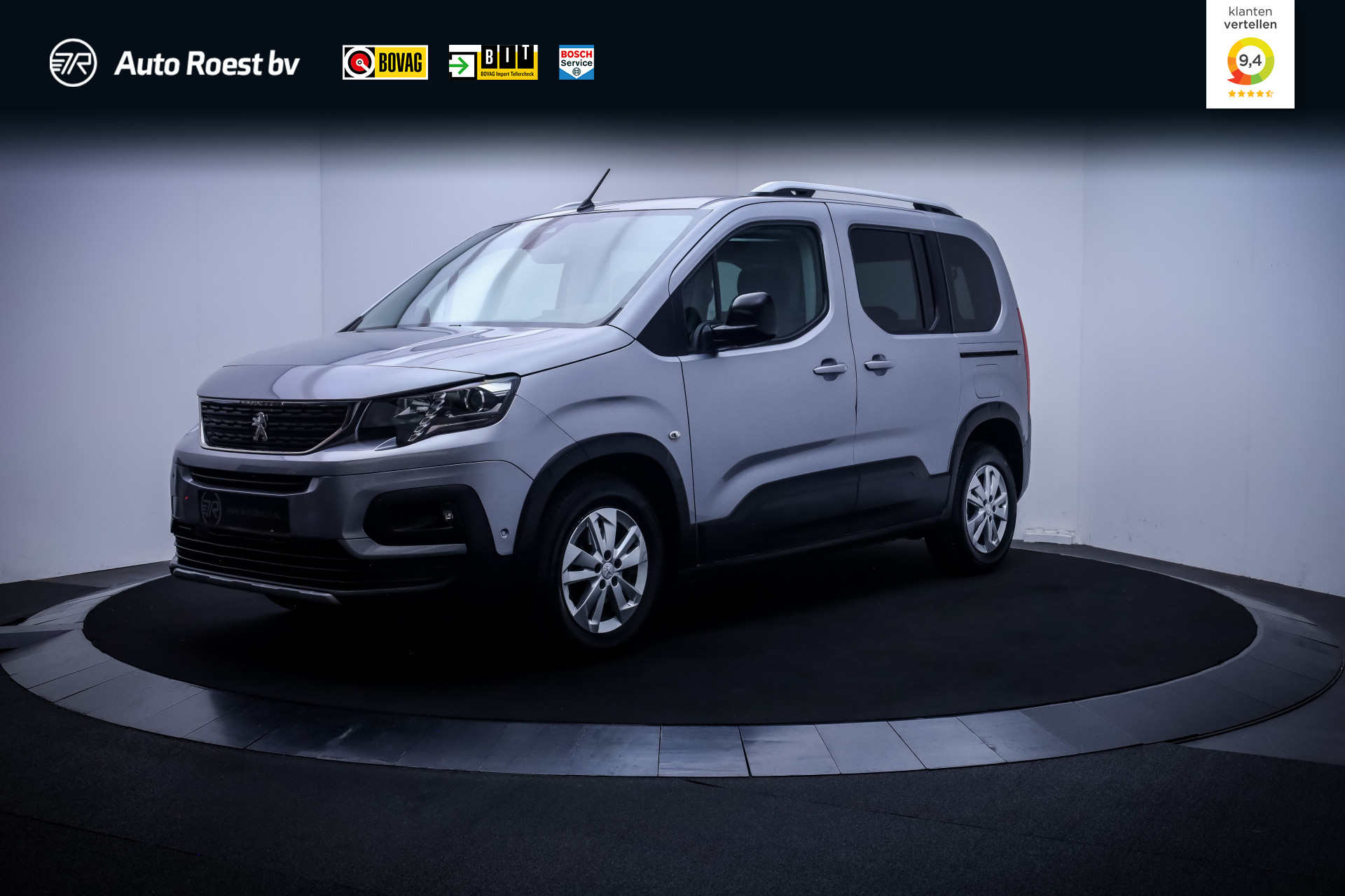 Peugeot Rifter 1.2T Aut. ALLURE PACK 2021 - voorkant