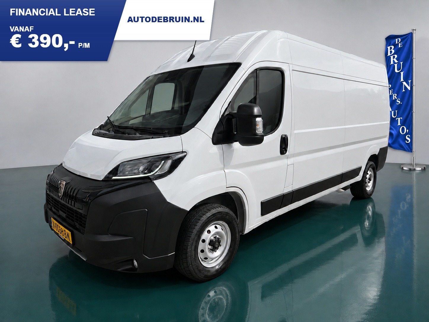 Peugeot Boxer NIEUW MODEL 2.2 BlueHDi 140 Pk L3H2 2024 - voorkant