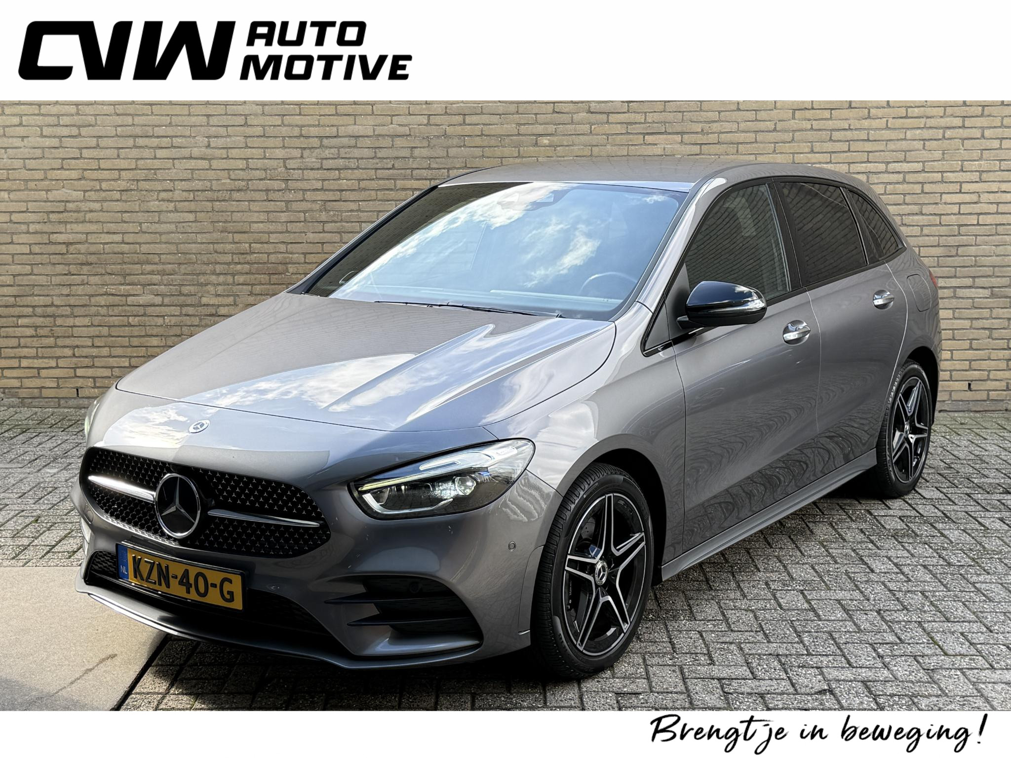 Mercedes-Benz B-klasse 250 e AMG Line | Facelift | Trekhaak wegklapbaar | 2023 - voorkant