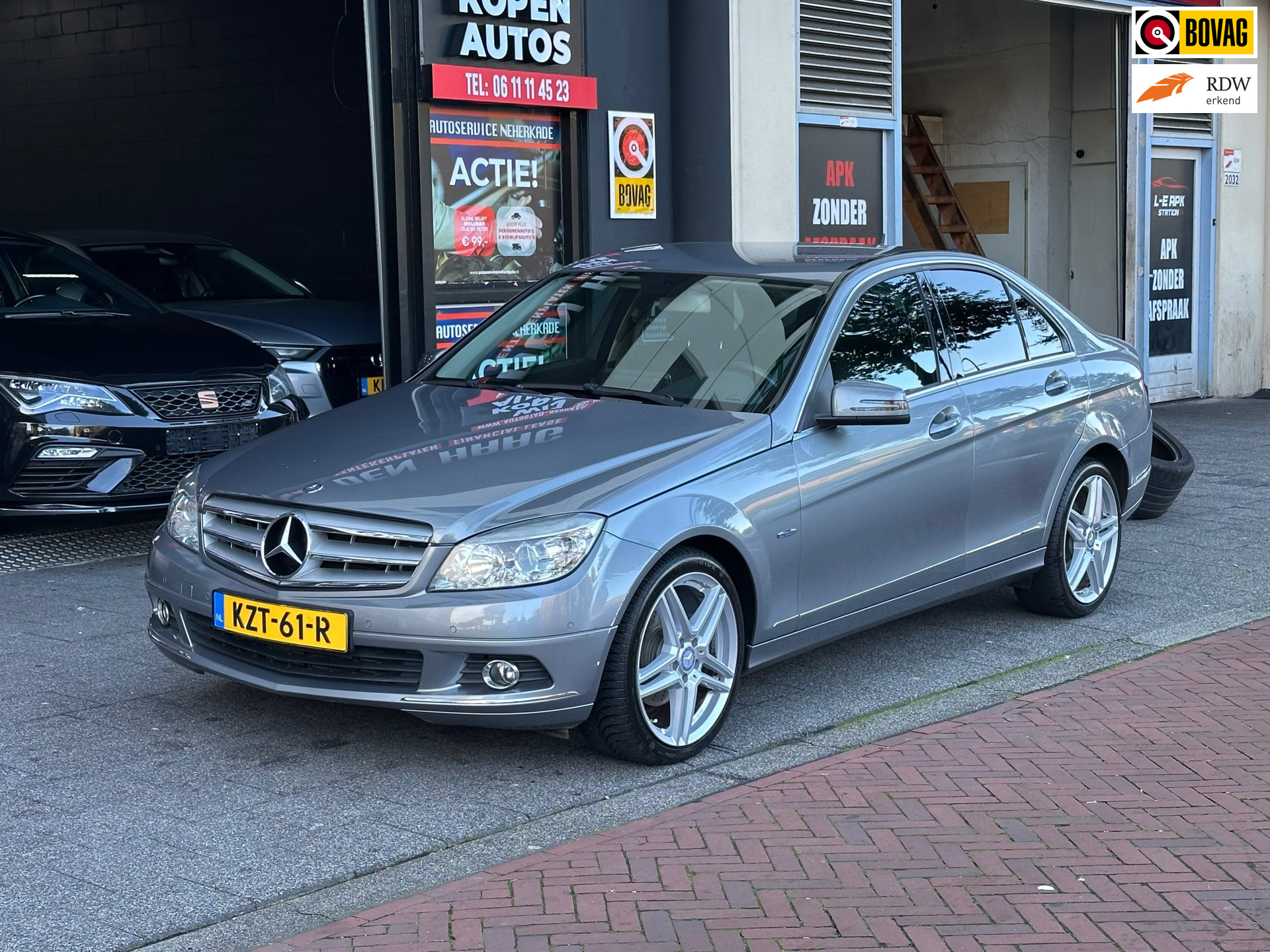 Mercedes-Benz C-klasse 200 CGI Business Class Elegance Automaat Clima 2011 - voorkant