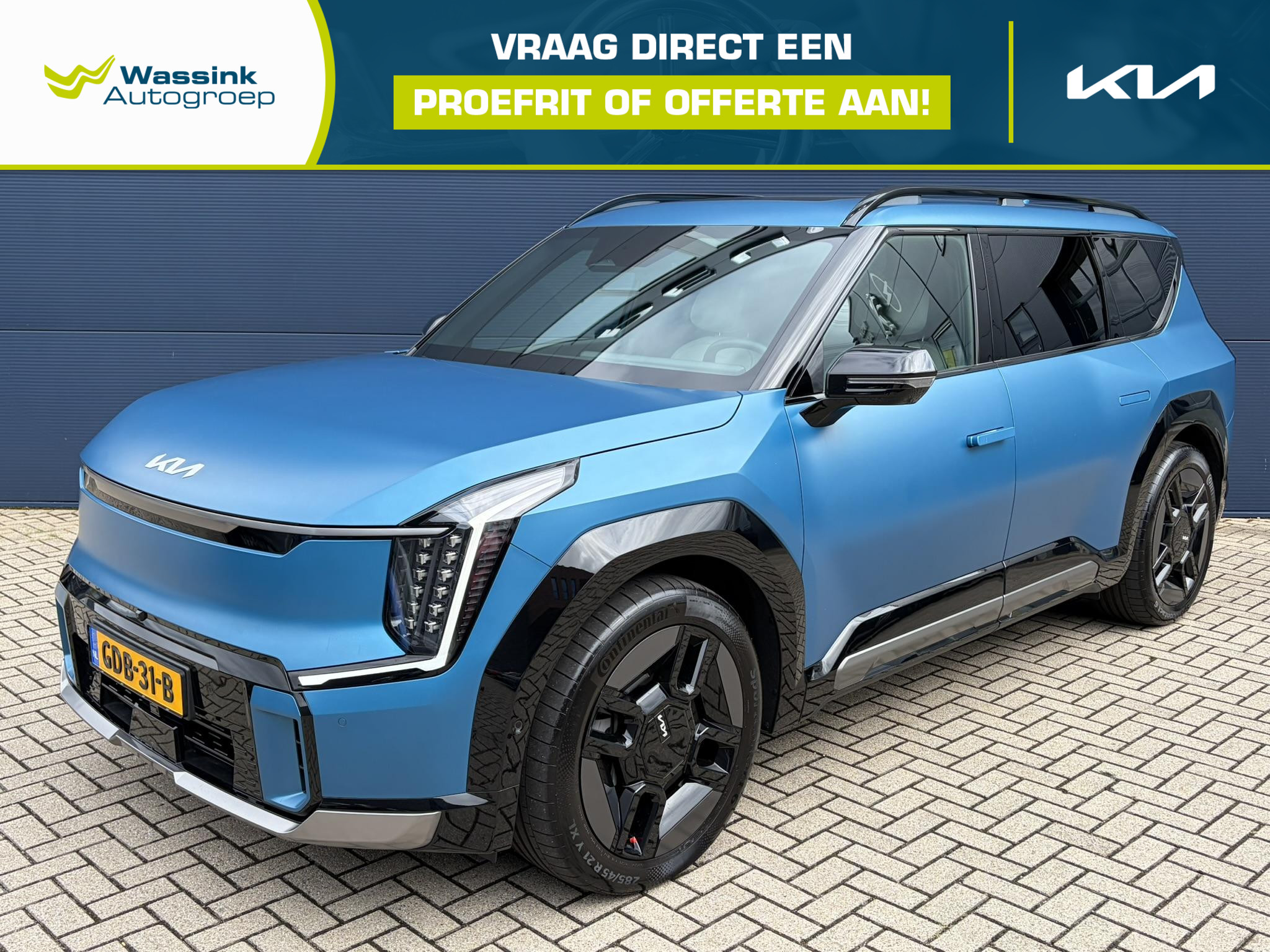 Kia Ev9 GT-Line AWD 99.8 kWh 2024 - voorkant