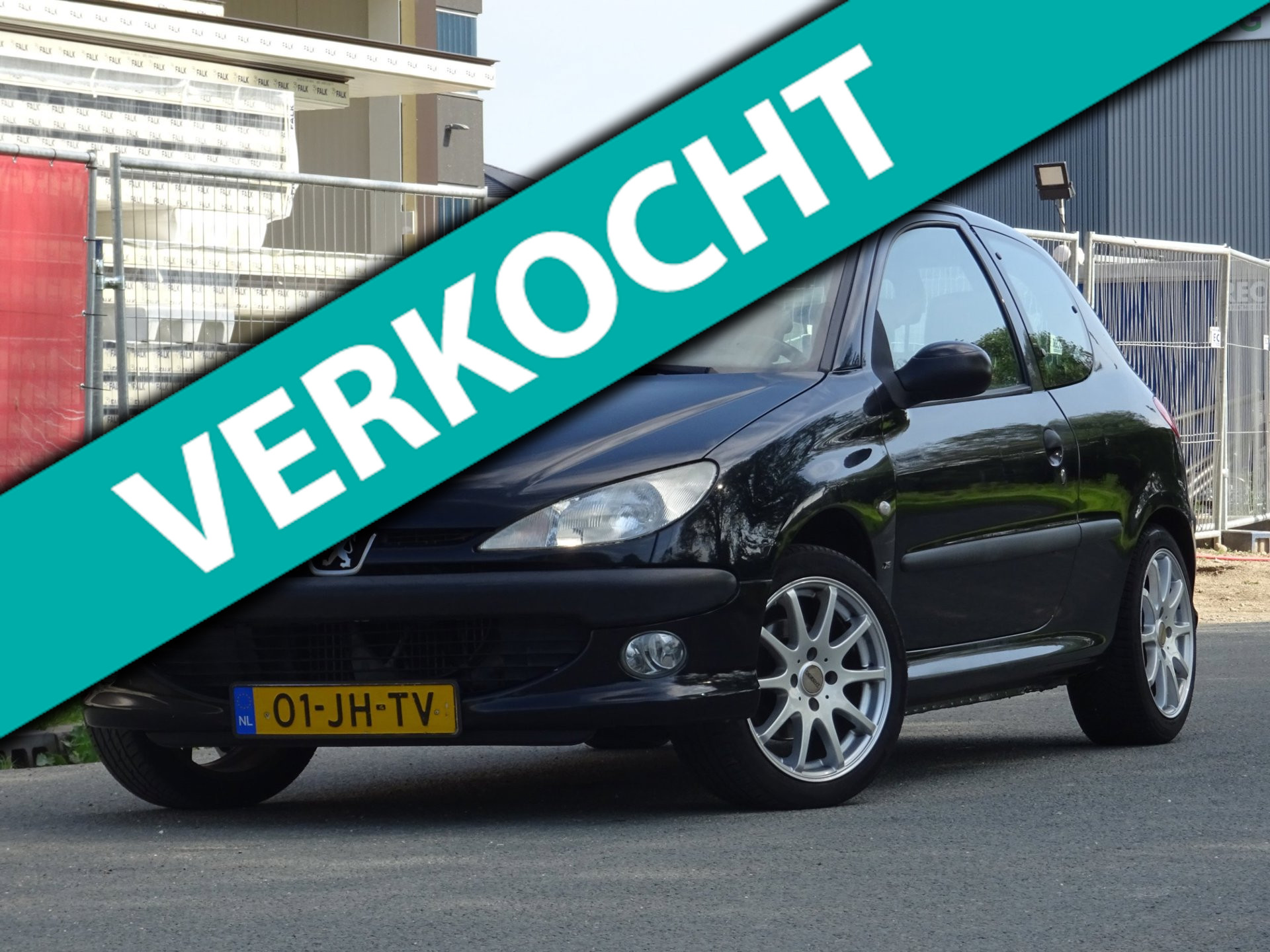 Peugeot 206 1.6-16V XS Premium NAP/PANORAMADAK/LEER/CARPLAY 2002 - voorkant