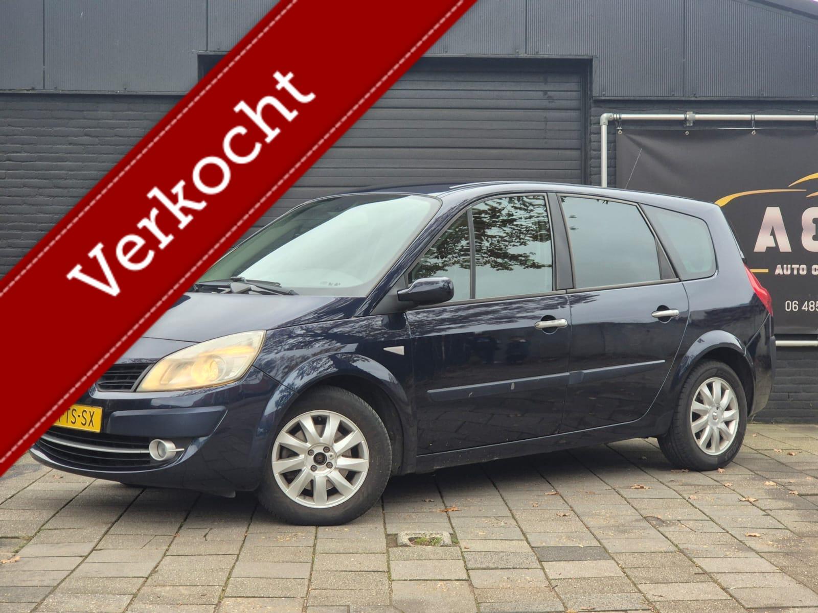 Renault Megane Scenic 1.6-16V/Cruise/Navi/Nap/Trekhaak/Xenon/112PK 2007 - voorkant