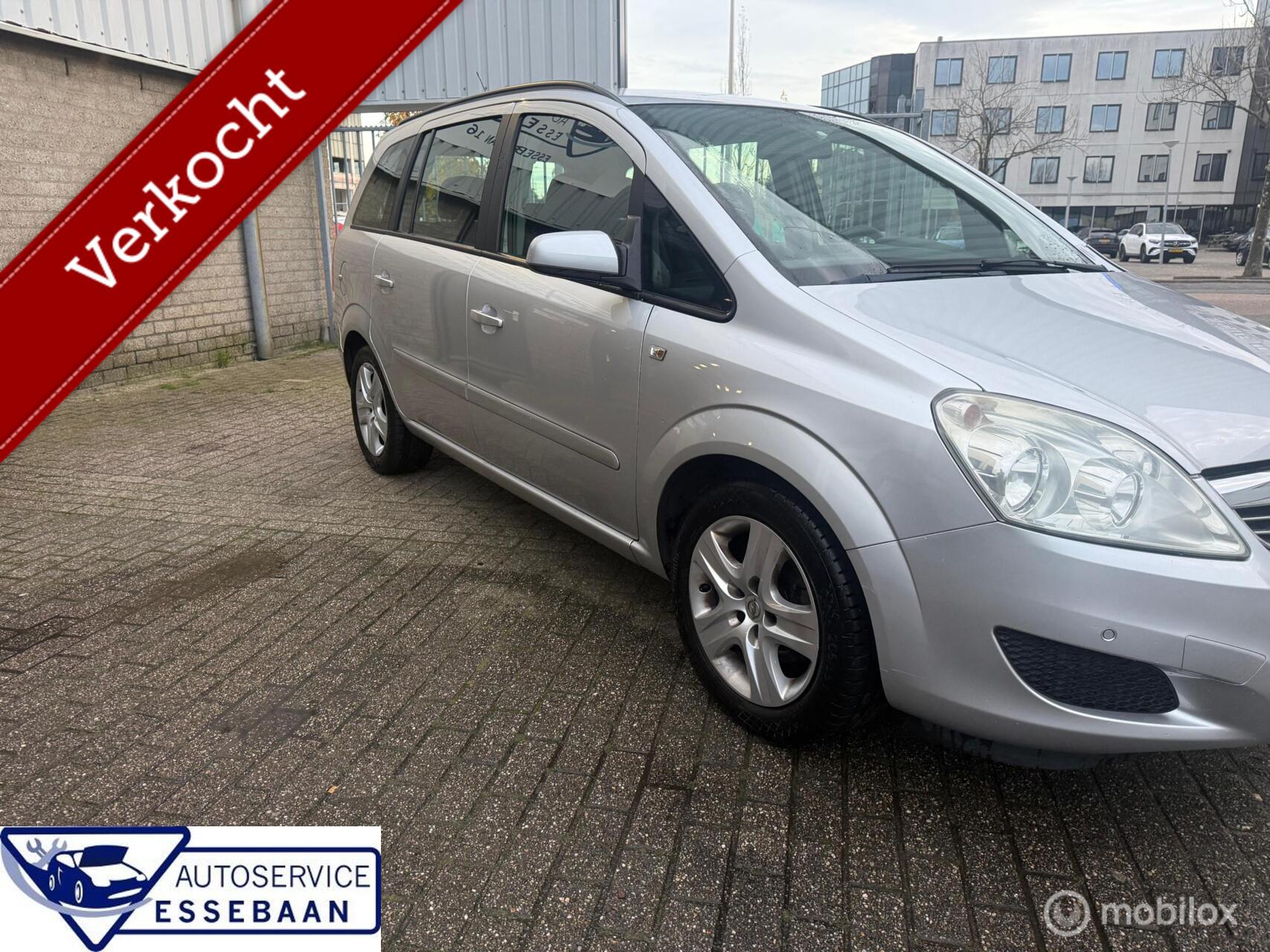 Opel Zafira 1.8 7 PERSOONS / AUTOMAAT / NAVI / APK NOV 2026 2010 - voorkant