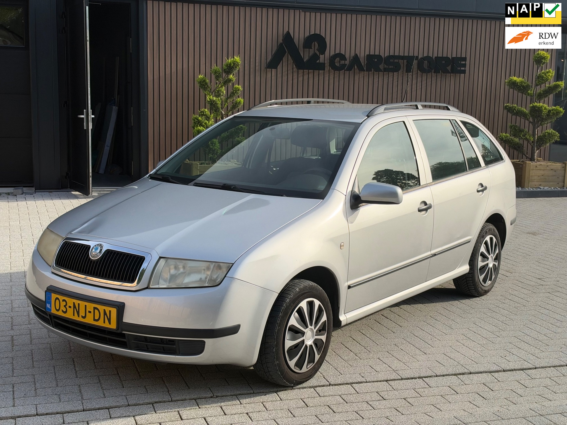 Skoda Fabia 1.4-16V Flash NAP APK AUTOMAAT AIRCO! 2003 - voorkant