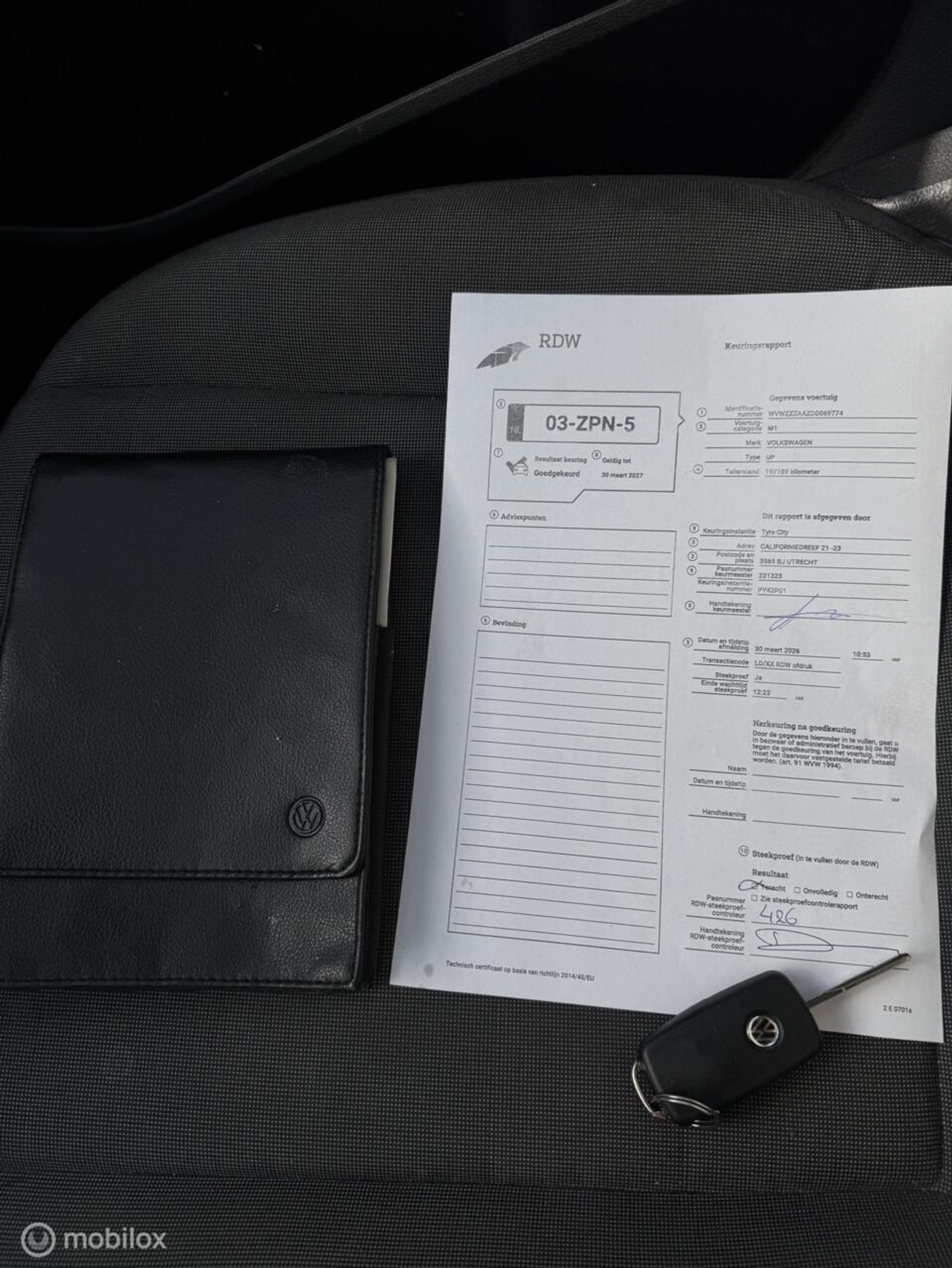Foto van Volkswagen Up