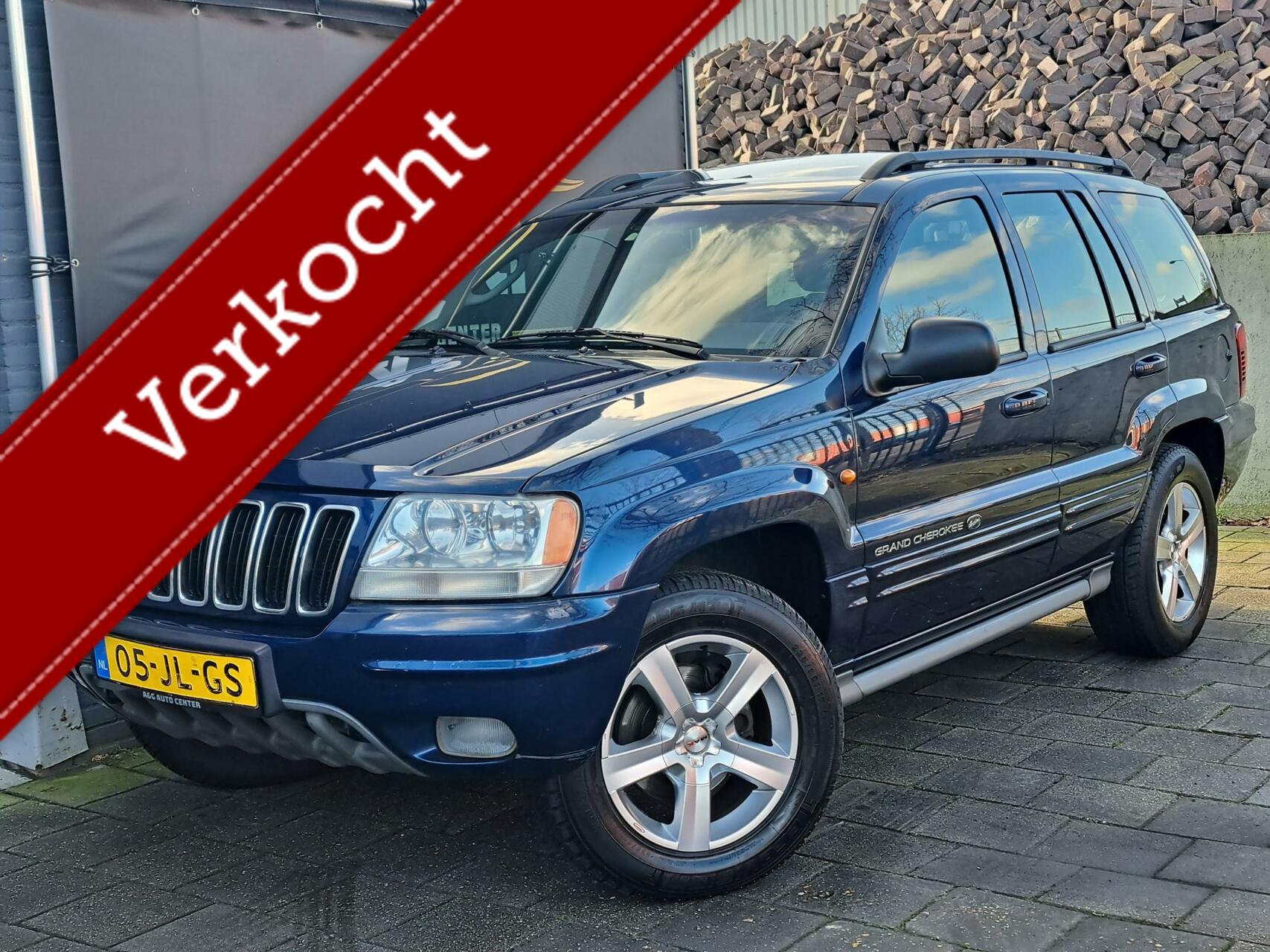 Jeep Grand Cherokee 4.7i V8 Overland/Leer/Schuifdak/258 PK 2002 - voorkant
