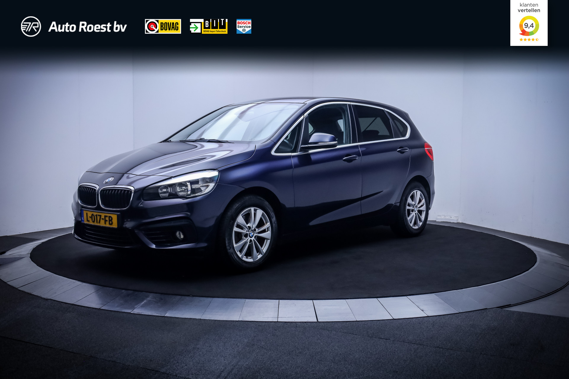 BMW 218i Active Tourer 218i Sport 2015 - voorkant