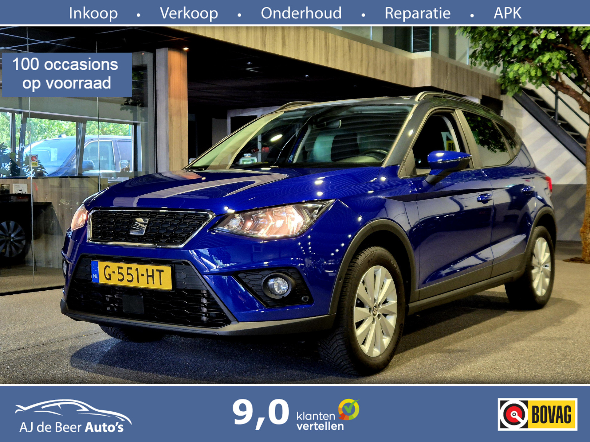 Seat Arona 1.0 TSI Style Business Intense 2019 - voorkant