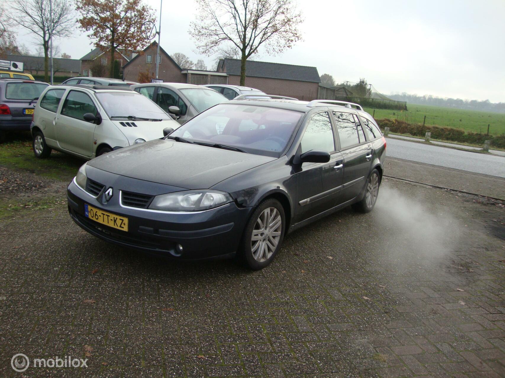 Renault Laguna Grand Tour 2.0-16V Tech Line lpg  autogas 2007 - voorkant