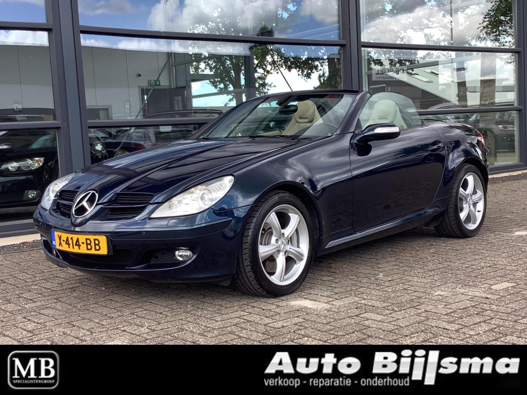Mercedes-Benz SLK 350 350 automaat, nekverwarming, navi, unieke kleur, 2005 - voorkant