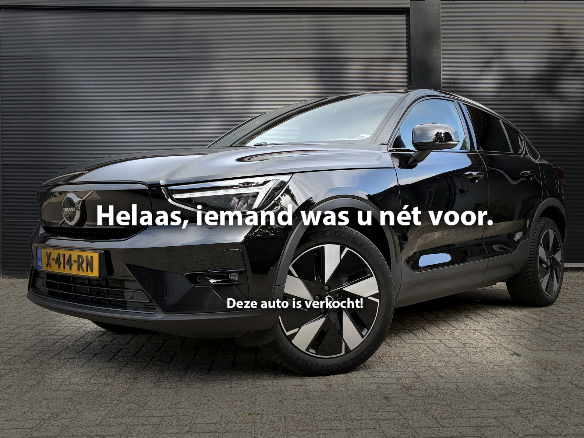 Volvo C40 Single Motor Extended Range Ultimate 82 kWh | Panoramadak | Warmtepomp | BTW-auto | NL-auto 2024 - voorkant