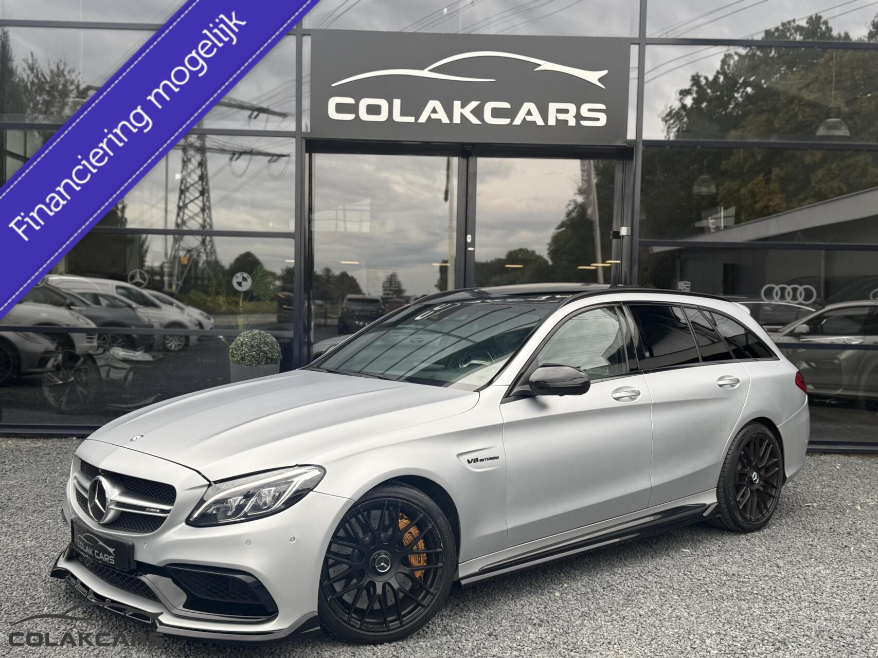 Mercedes-Benz C-klasse Estate AMG 63 S Edition 1|PANO|KERAMI|HUD 2017 - voorkant