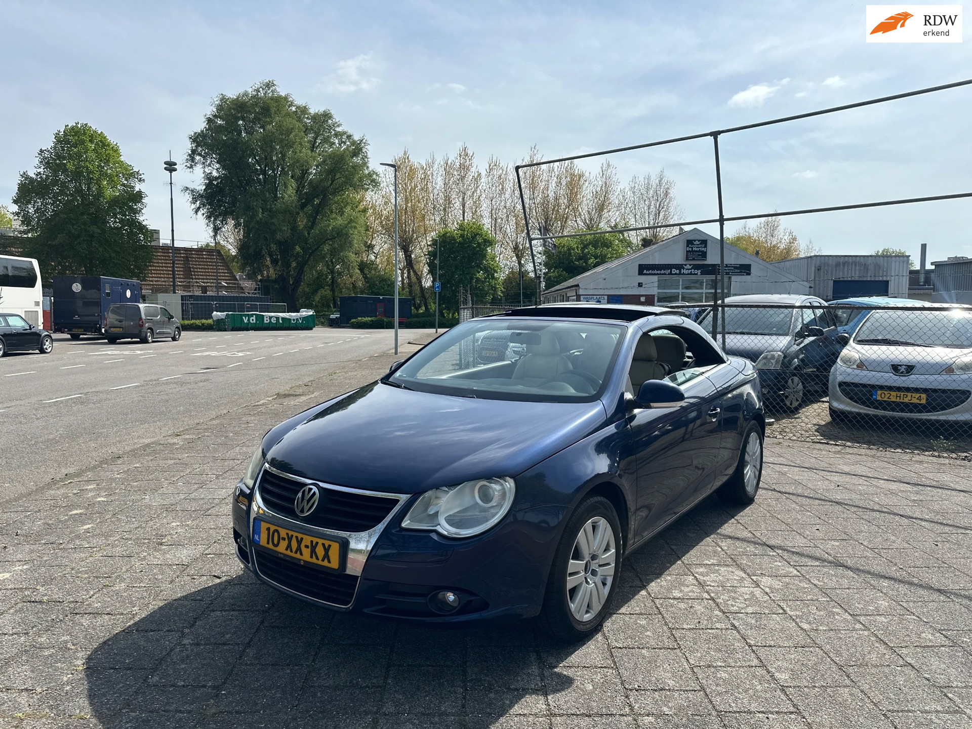 Volkswagen Eos 1.6 FSI Cabrio Airco Leder Historie 2007 - voorkant