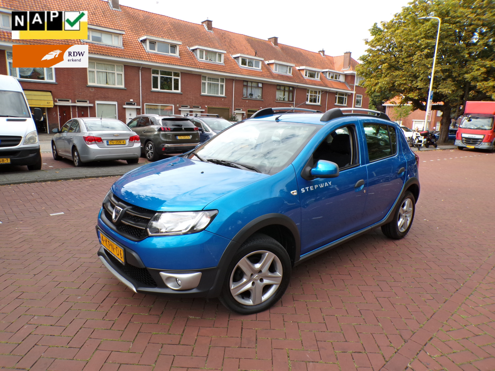 Dacia Sandero 0.9 TCe Stepway Lauréate 2013 - voorkant