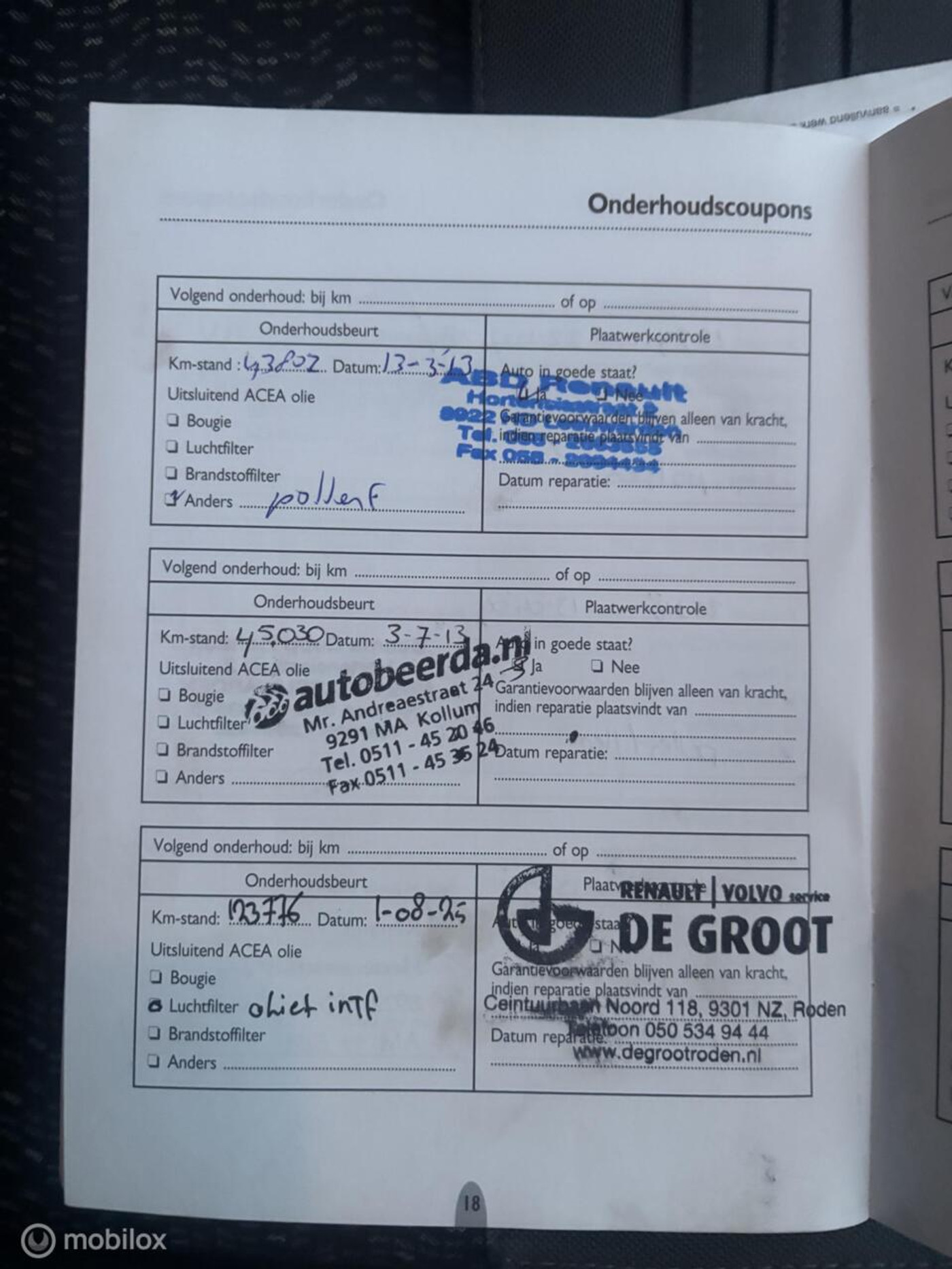 Foto van Renault Modus